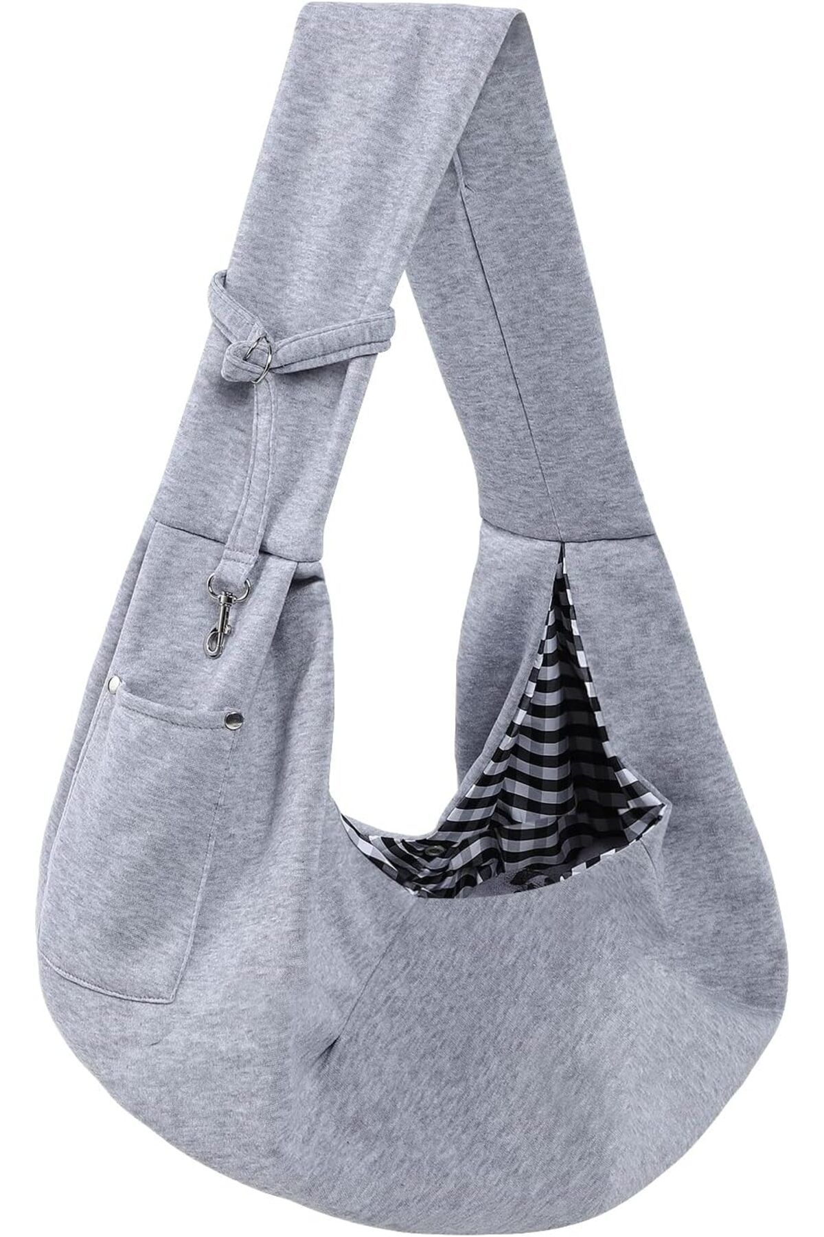 COOYA-Multipurpose dog carrier, soft and breathable, safe and portable, reversible, with storage bag, gray 1