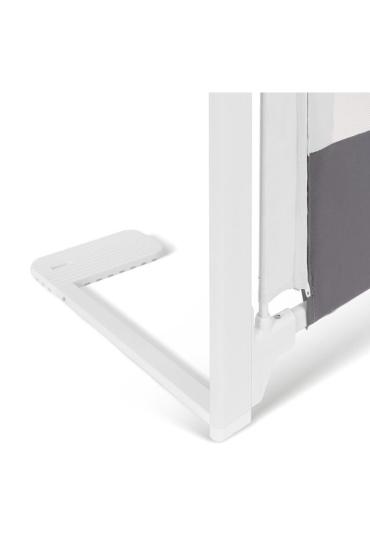 Chock chick-Premium XXL bed side protection, adjustable height 81-96 cm, 150 cm, Light gray 15