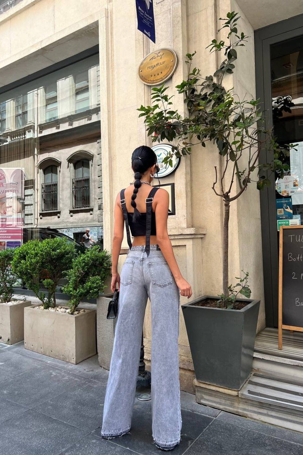 Joana-Kendra Grey Regular Fit Jeans 3