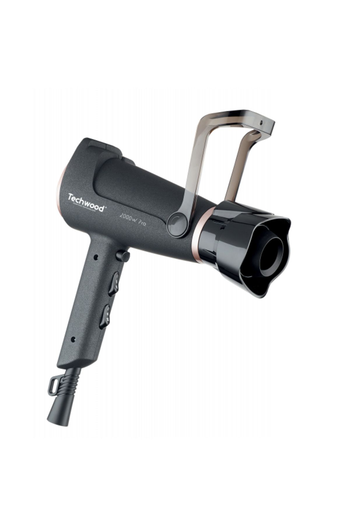 Techwood-TSC-2056S stand hair dryer, 200W, 2 speed and 3 temperature settings, rotating diffuser 4