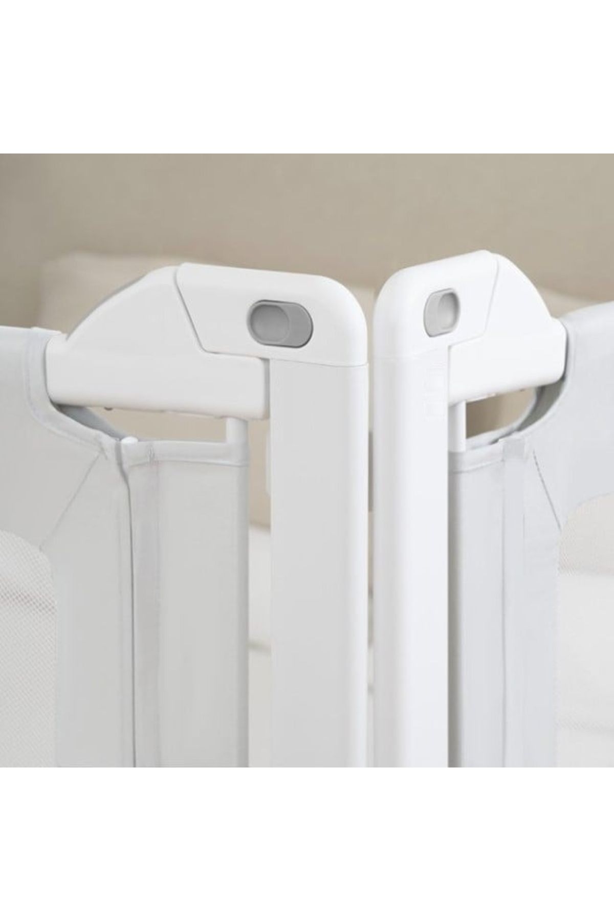Chock chick-Premium XXL bed side protection, adjustable height 81-96 cm, 150 cm, Light gray 17