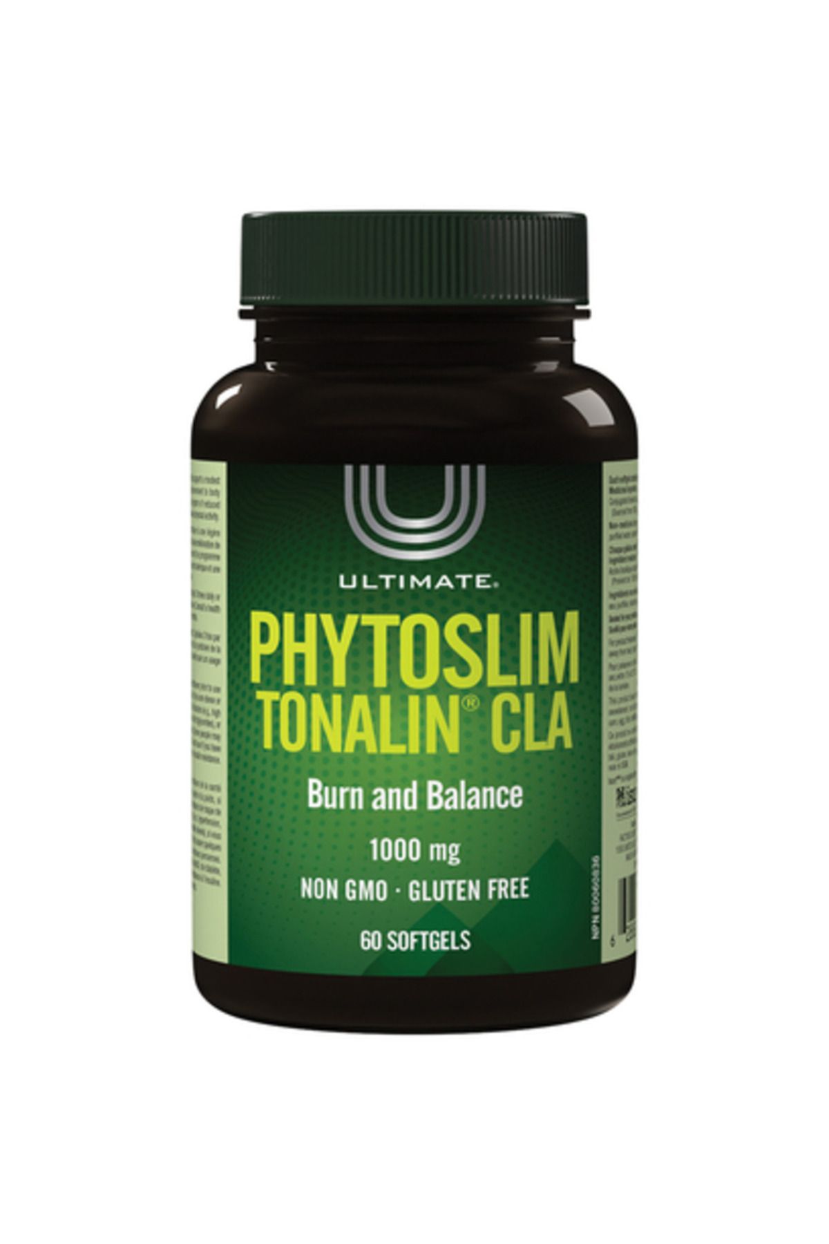 ULTIMATE-Phytoslim Tonalin CLA 1000mg (60 Softgels) 1