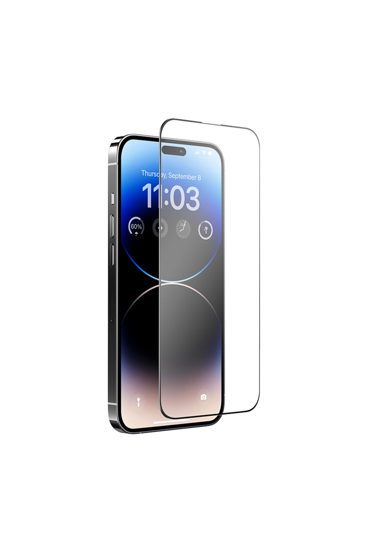Benks iPhone 14 Plus Uyumlu Benks JoyTouch Mat Oyun Ekran Koruyucu Uygulama Aparatlı