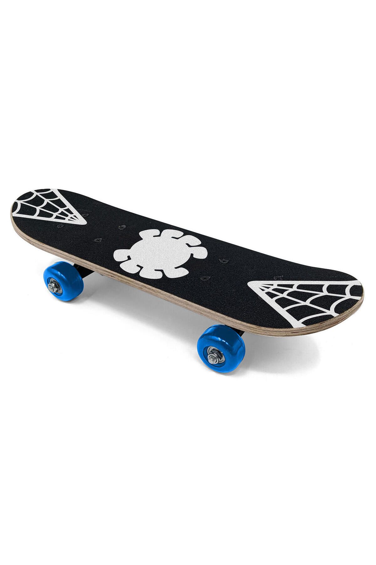 SPIDERMAN Skateboard Copii, 43x13 Cm, 9 Straturi De Mesteacan, Placa Antiderapanta, Abec-5, Multicolor, Spidey - One Size