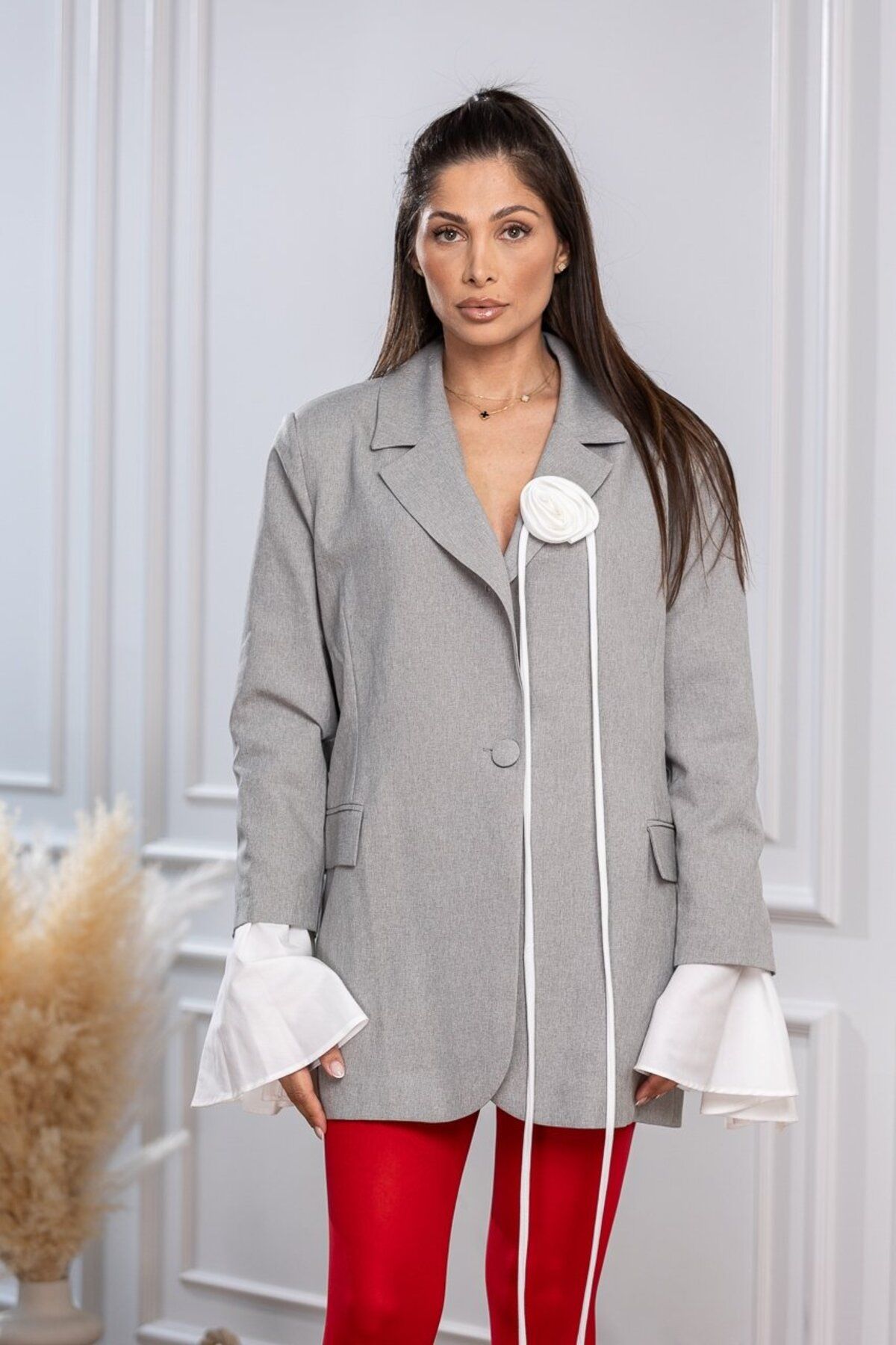 Joana-Women's Jackets Grey Mikayla2 2