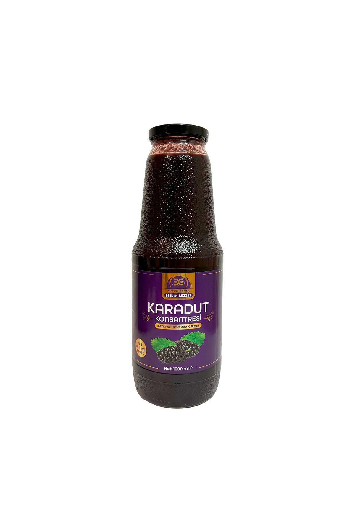 81 İL 81 LEZZET Karadut Konsantresi 1000 ml