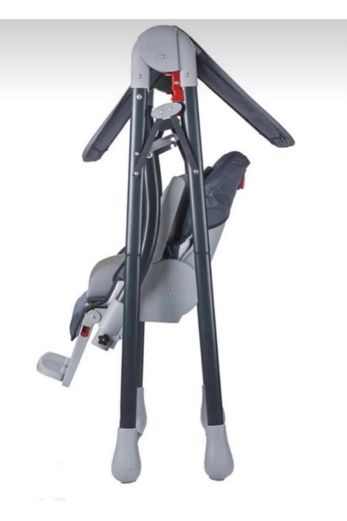 ÖYKÜ BEBEK DUNYASI MAMA SANDALYELİ ELİT SALINCAK- EV TİPİ-TENTELİ KATLANIR -SABİTLENİR fotoğrafı 2 (önizleme)