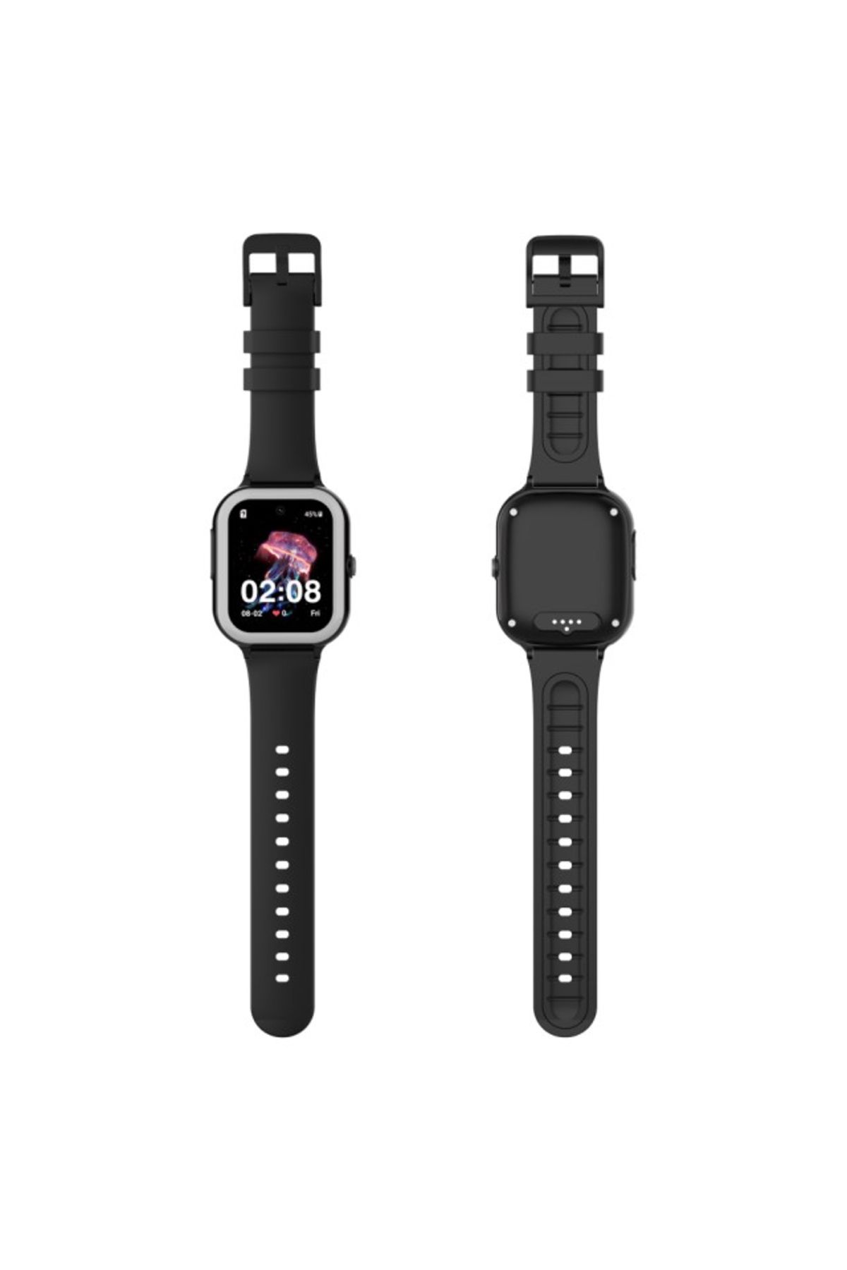 Empria-Ceas Smartwatch Copii Gps 5-15m 4g Android Wifi Amoled 1.72in, Negru 3