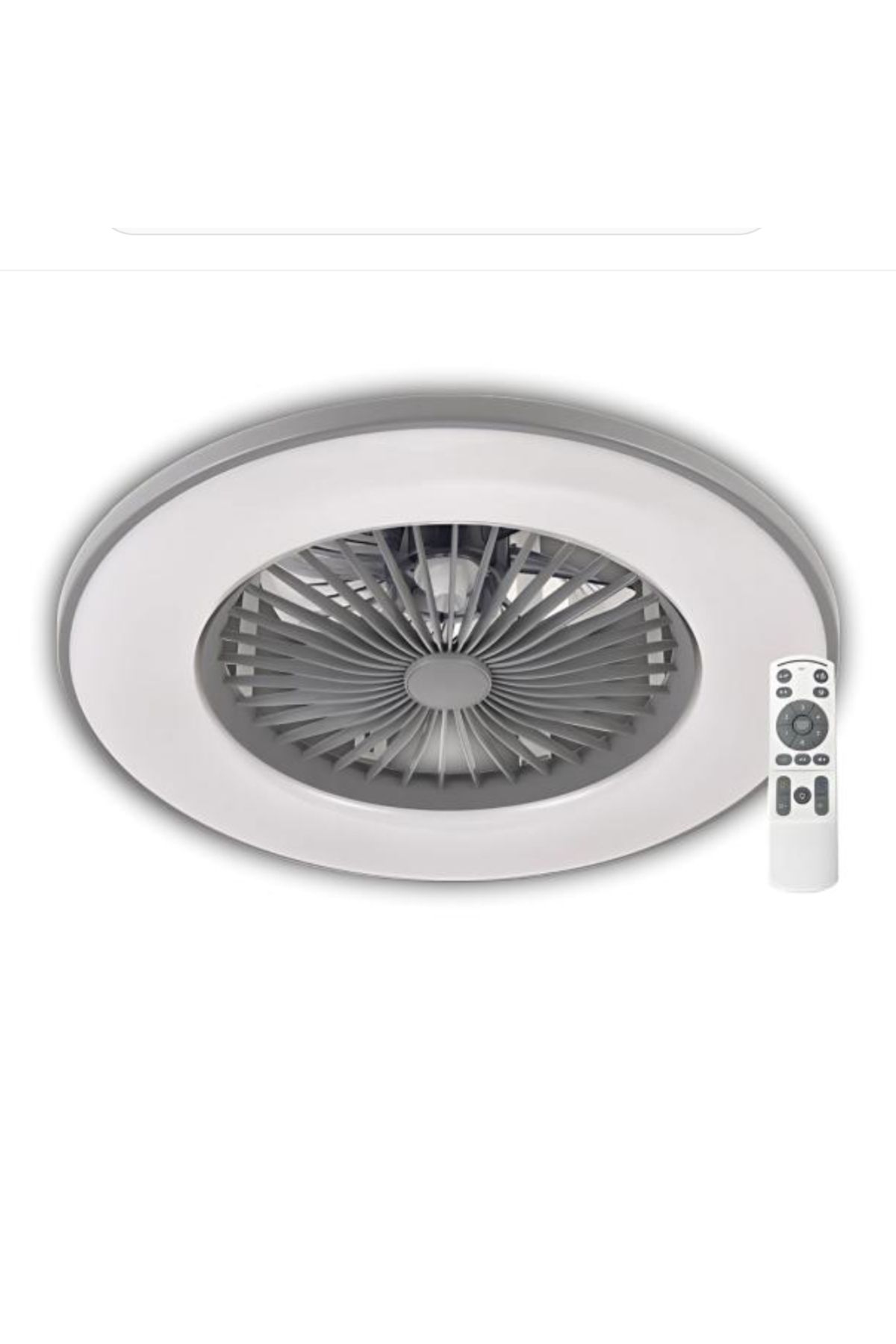 ALLCHEAPSHOPPİNG Cata Tavan Vantilatör Yıldız 3 Renk Yanma Modlu Dimlenebilir Fan Ledli Aydınlatma CT-3011