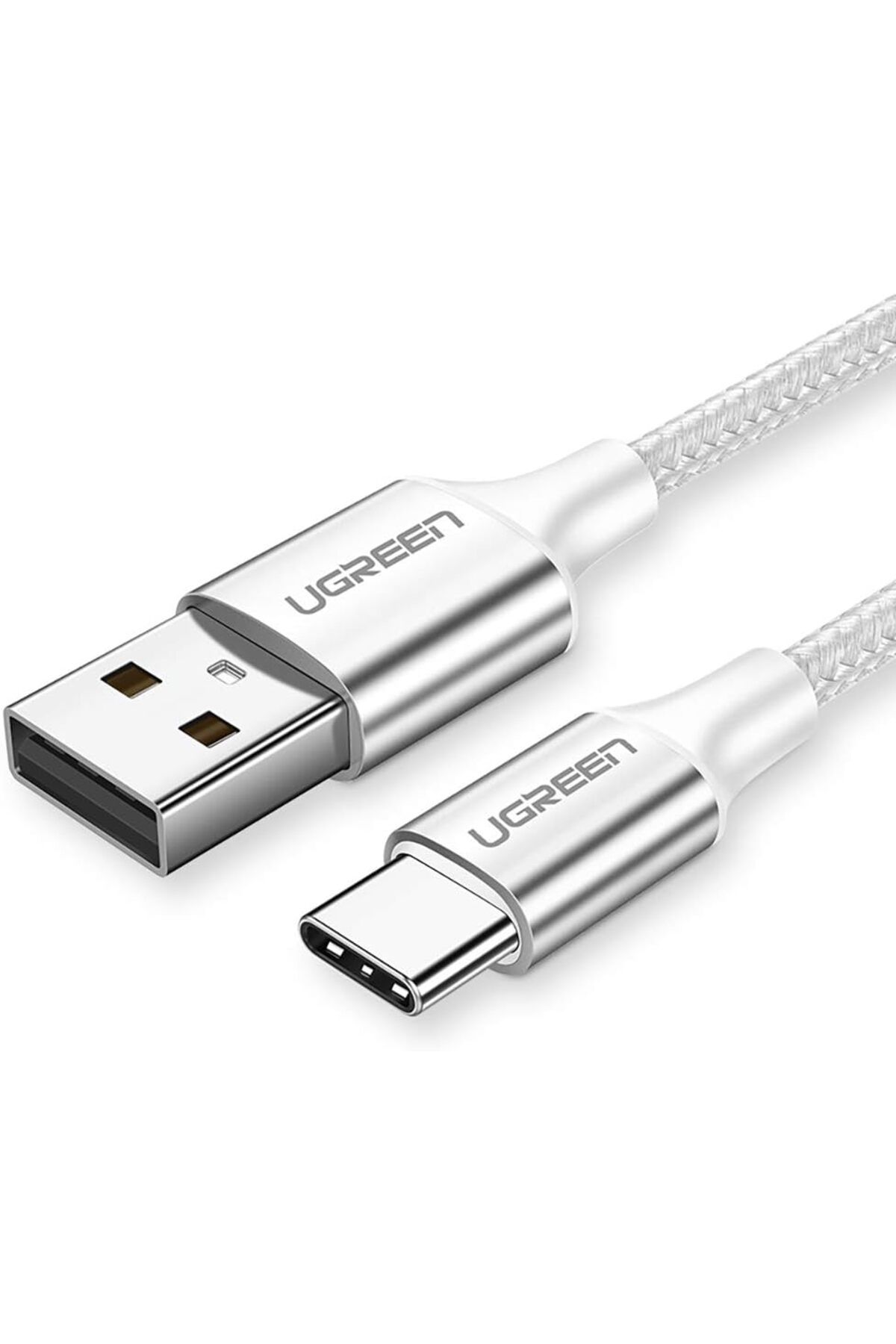 Ugreen-USB-A to USB-C Charging Cable, 2 Meter, Nylon Braided, Data Transfer, Universal Compatibility 2