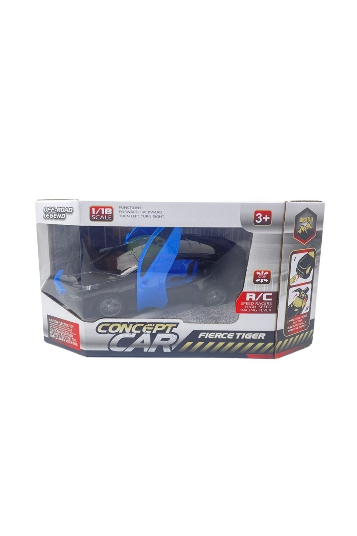 STEM-1:18 Scale Simulation Car with Functional Doors - 4 Functions 4