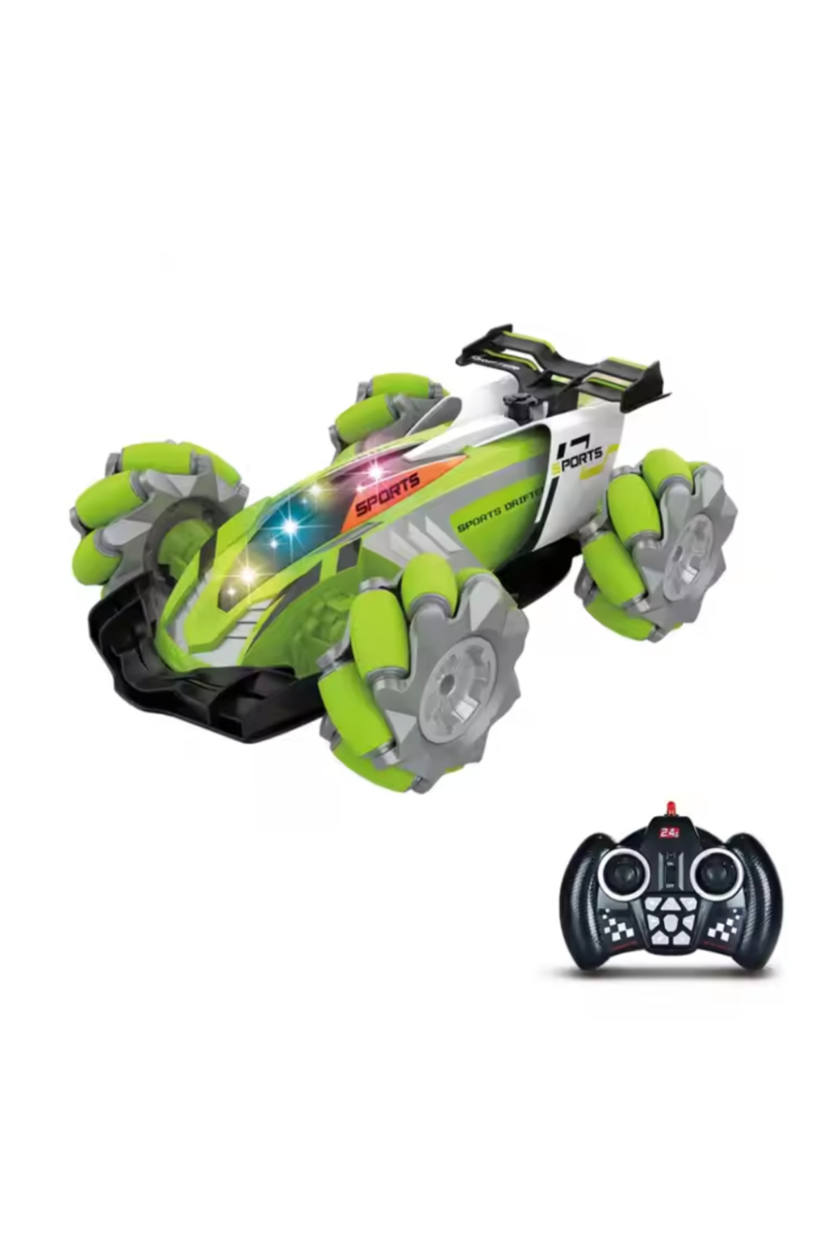 STEM-2.4 GHz 27 MHz 1:16 Omnidirectional High-Speed Side Driving Vehicle - 1PC Color May Vary 3