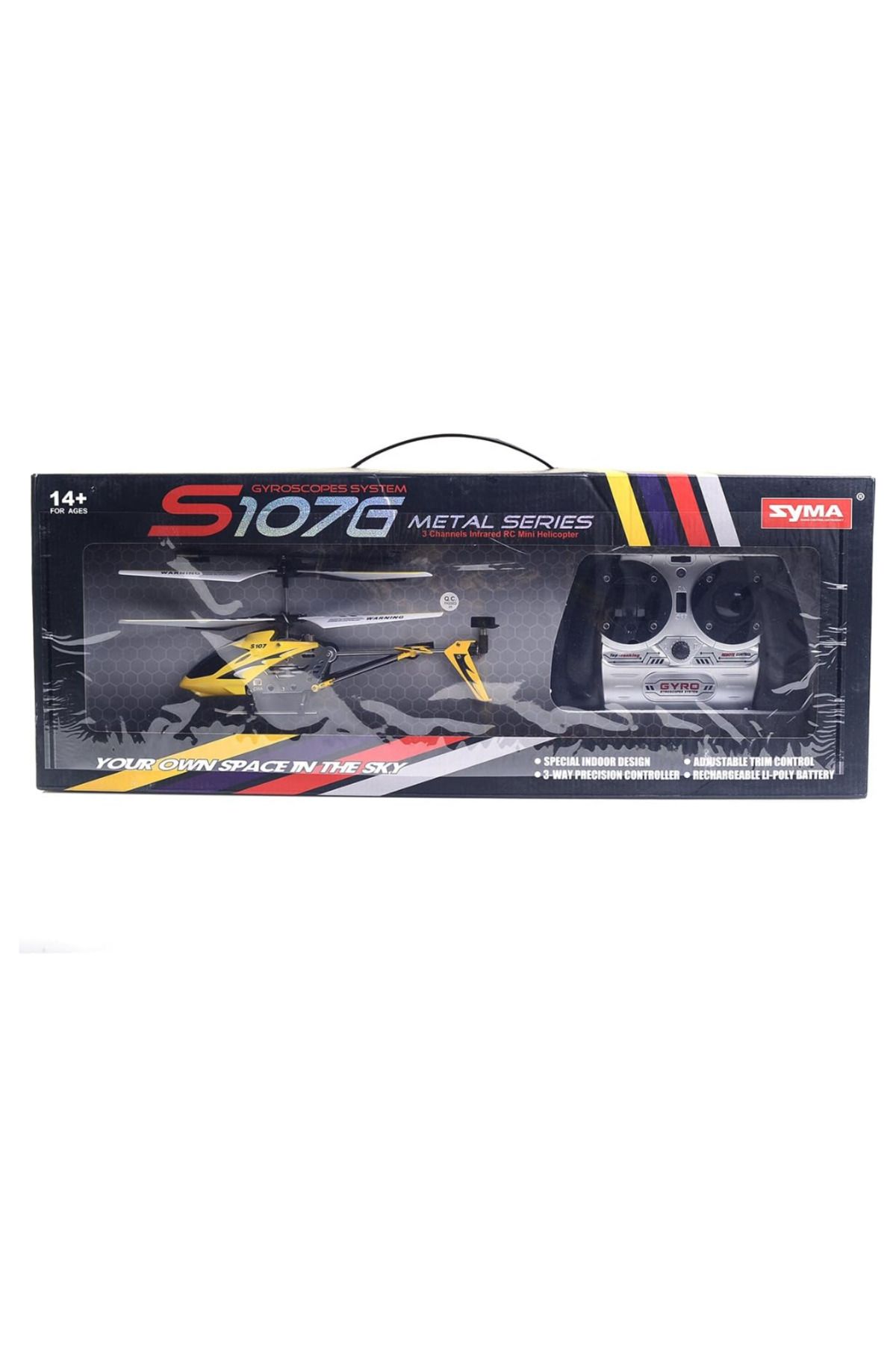 STEM-Gyroscope Metal Series Remote Control Helicopter Drone (Assorted) 6