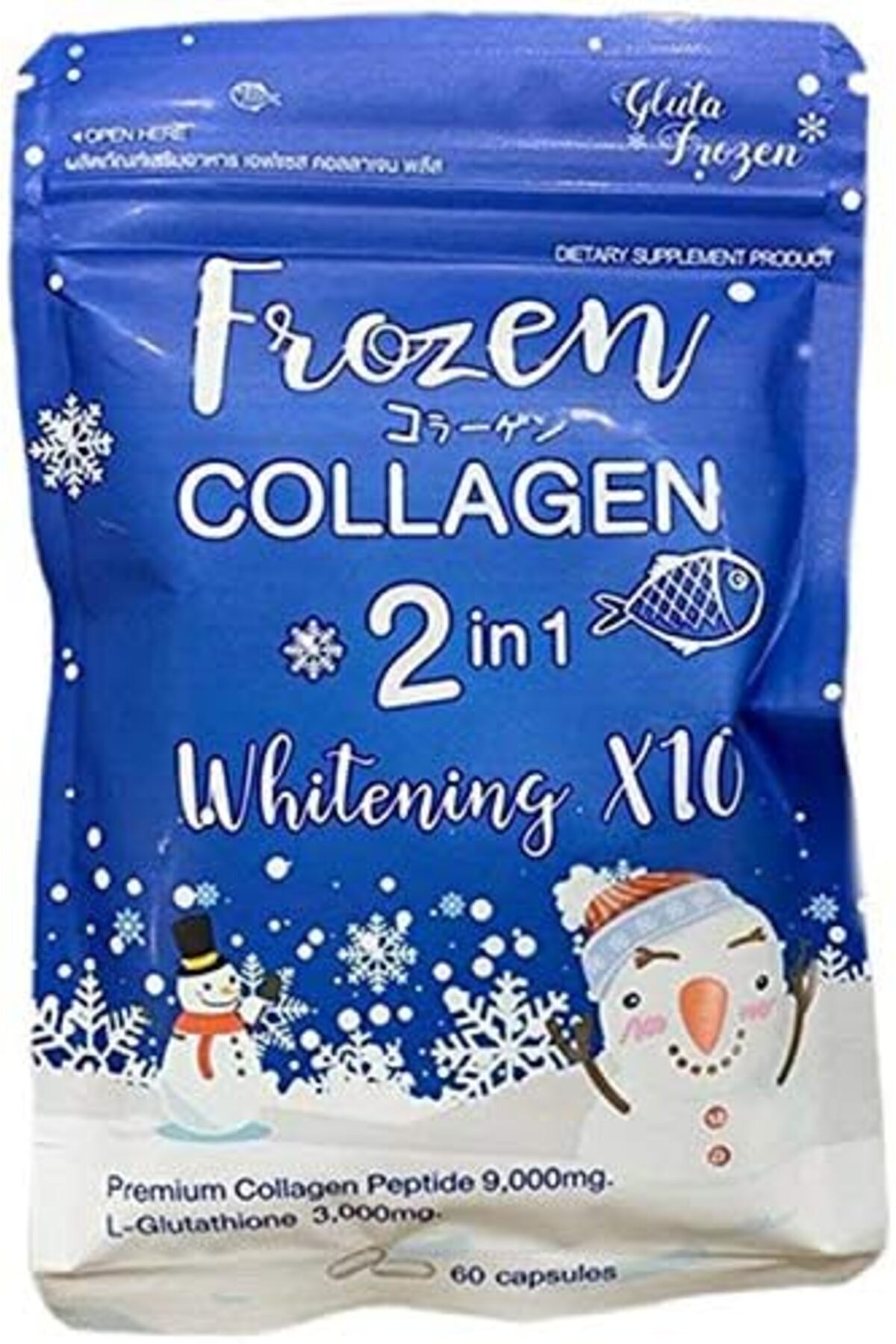Frozen-Collagen 2-in-1 Whitening X10 Glutathione 2