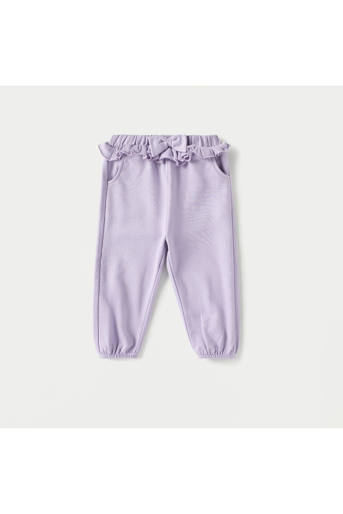 Juniors-Assorted Joggers with Bow Detail - Set of 2 2