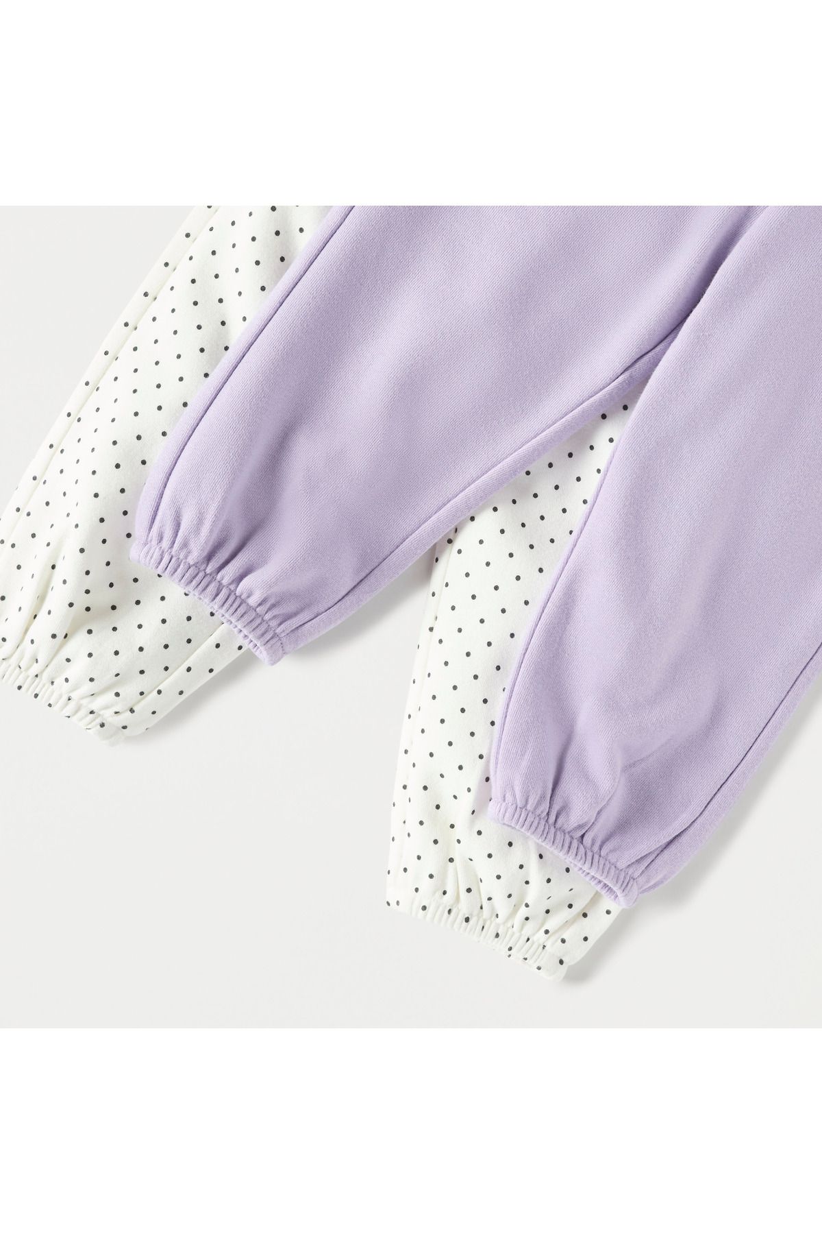 Juniors-Assorted Joggers with Bow Detail - Set of 2 5