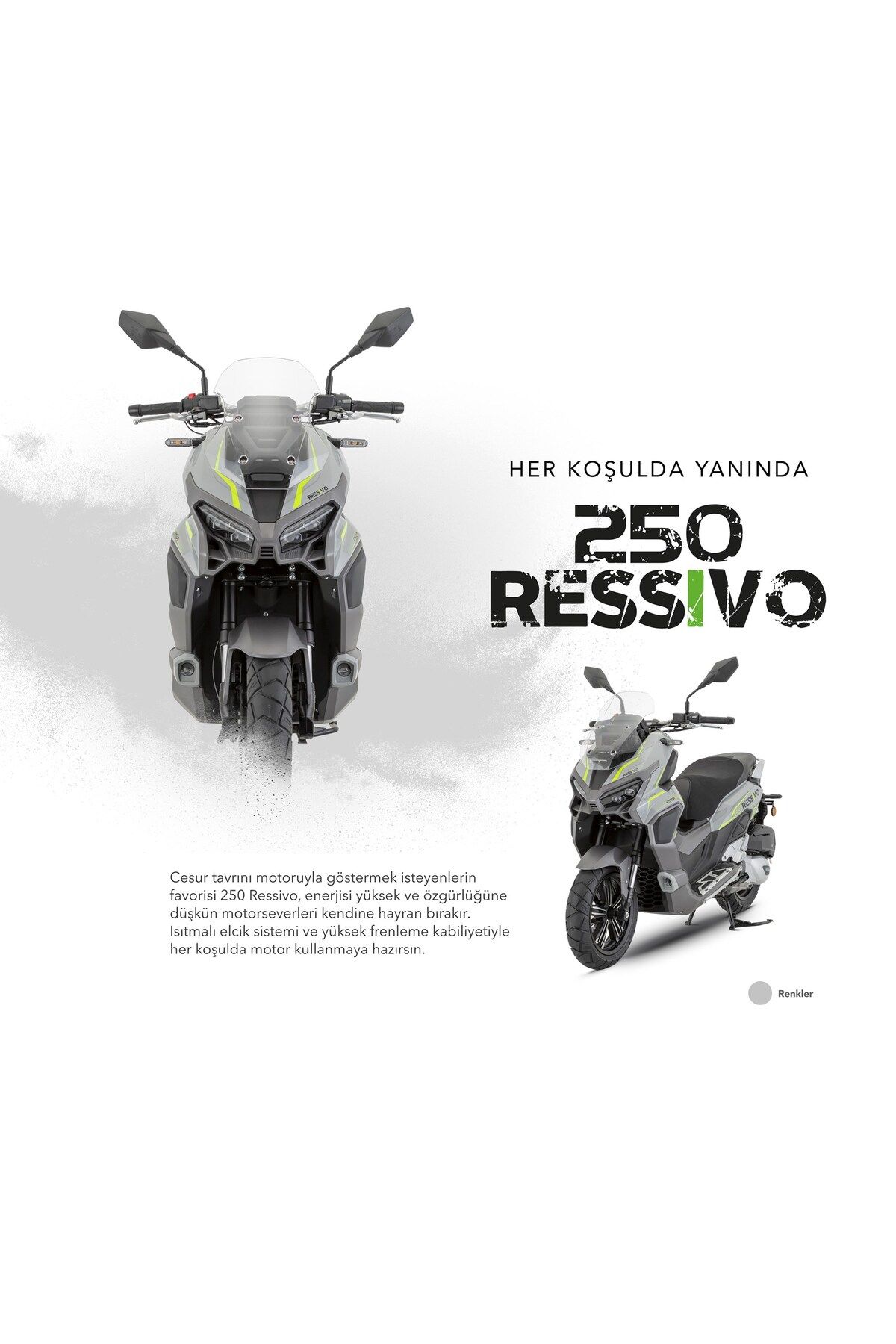 Mondial Ressivo 250cc Scooter Motosiklet