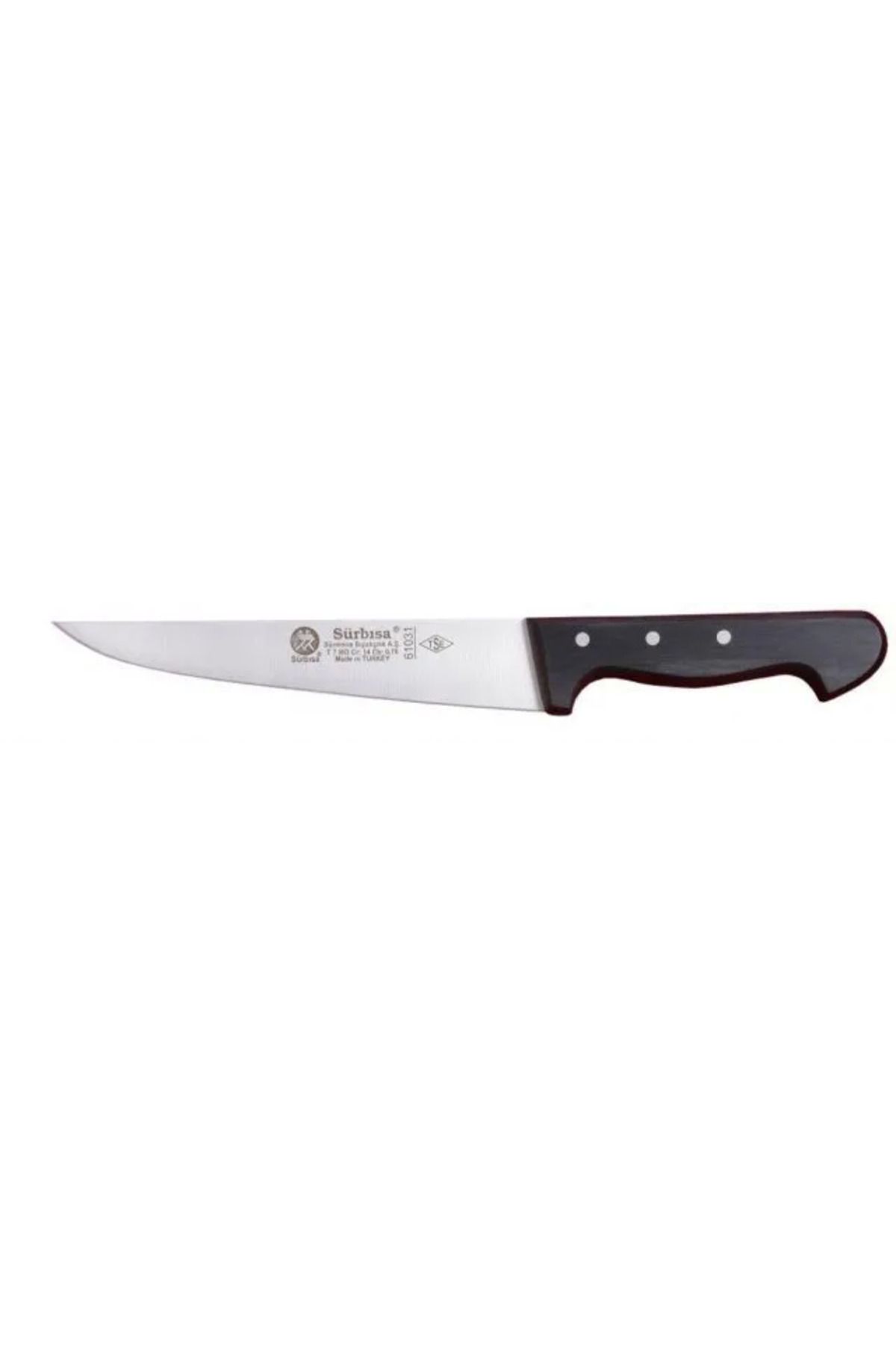 Easy Tedarik 61031 - Sürmene Kasap Kemik Sıyırma Bıçağı 18,5 Cm