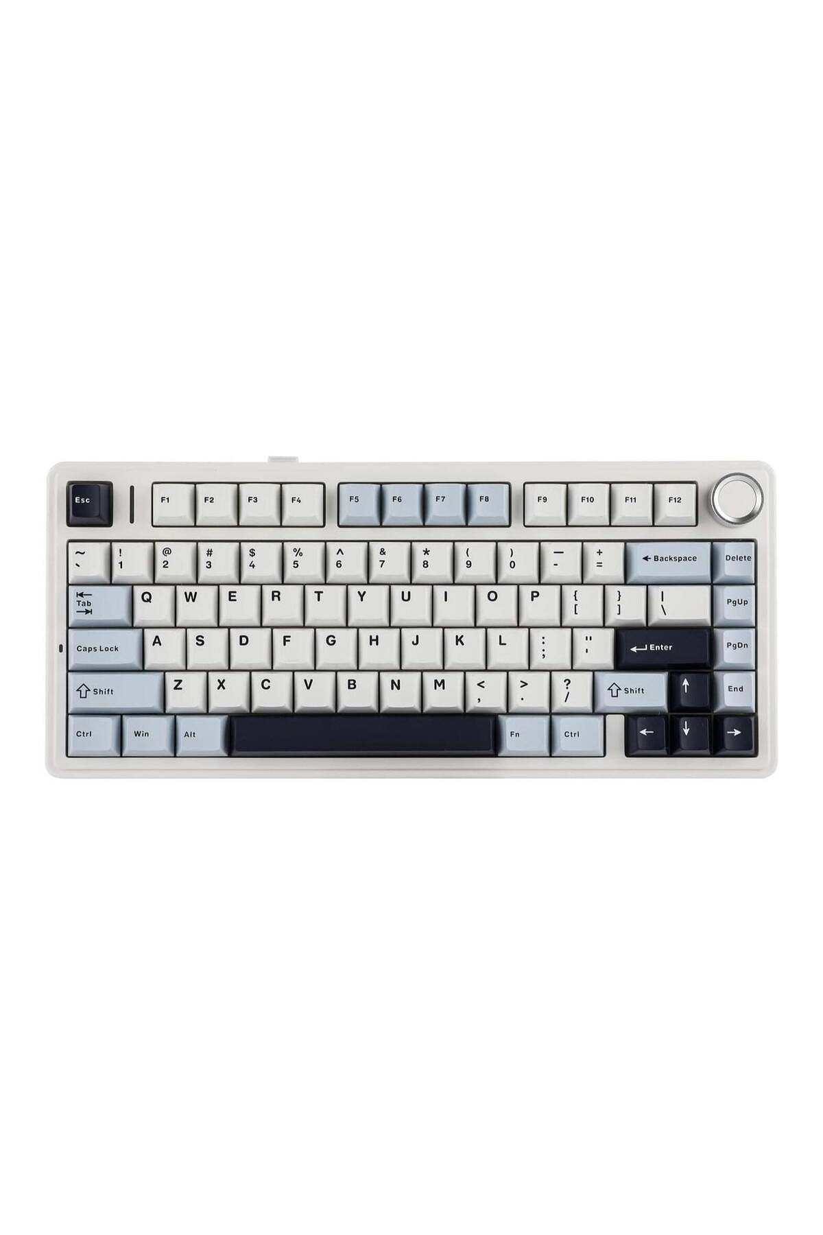 Aula-AULA F75 Gasket Mechanical Keyboard, 75% Wireless Hot Swappable Gaming Keyboard with Five-Layer Padd 1
