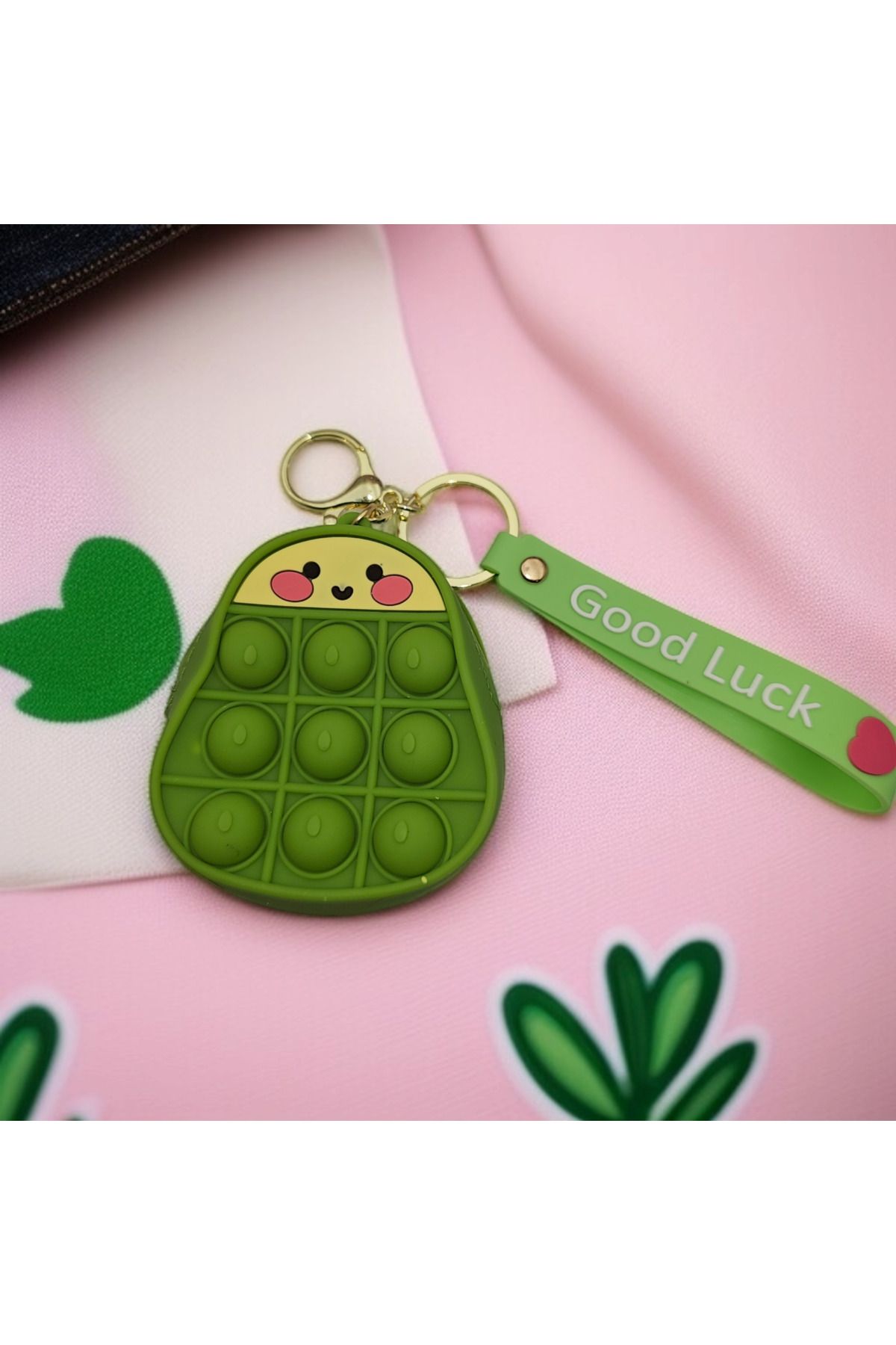 Meyra Accessories Sanrio kawai cüzdan mini silikon yumuşak fermuarlı cüzdanlı anahtarlık peluş oyuncak