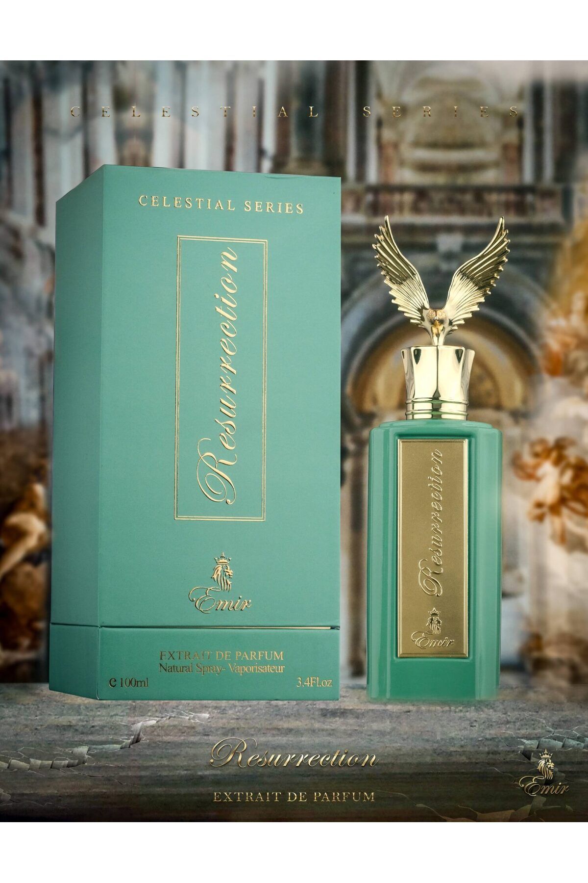 Emir by Paris Corner-Emir Celestial Perfume Extract, Resurrection, Men, 100 ml 2