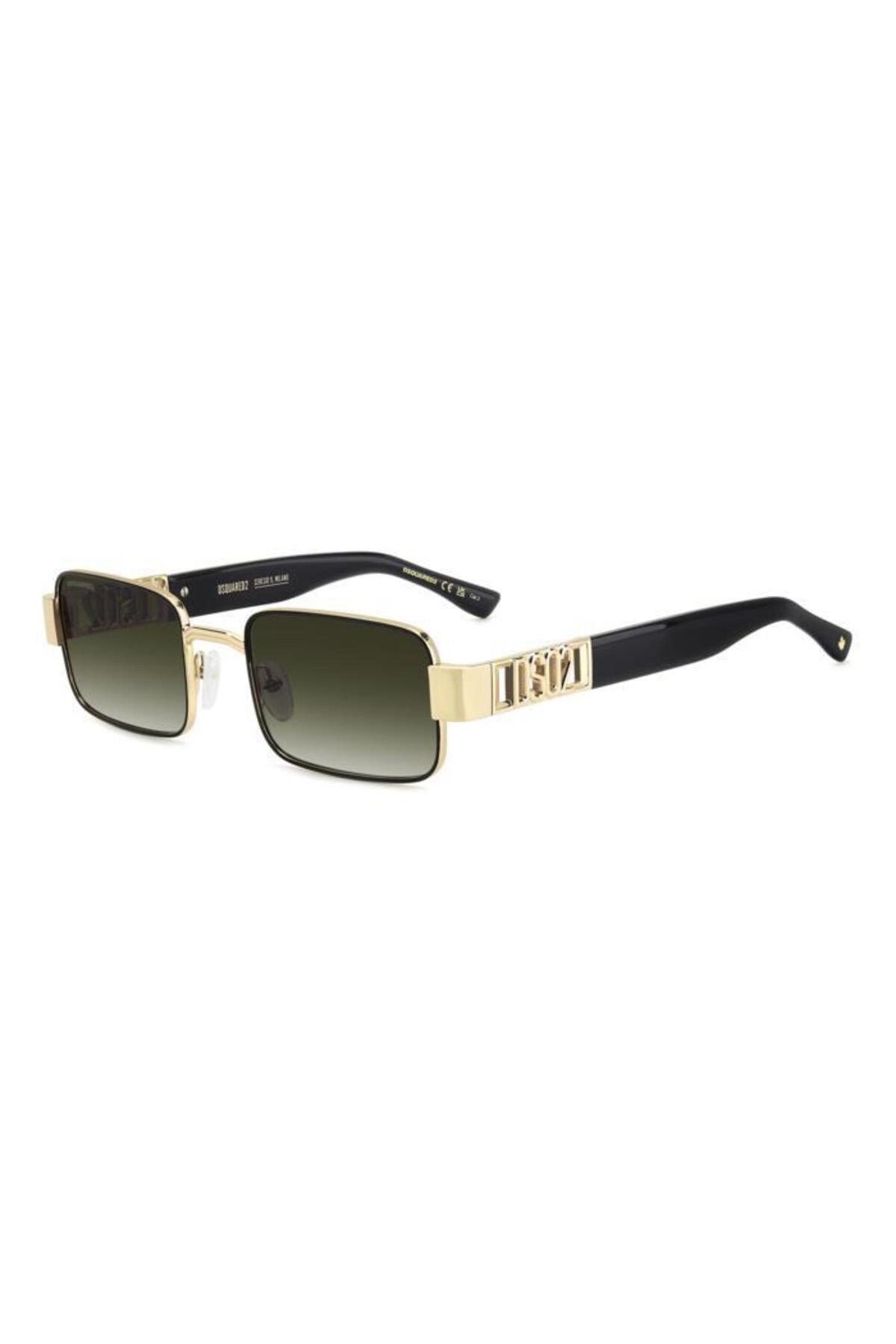 DSquared2-D2 0156/S-0Nz-Gold Unisex Sunglasses 2