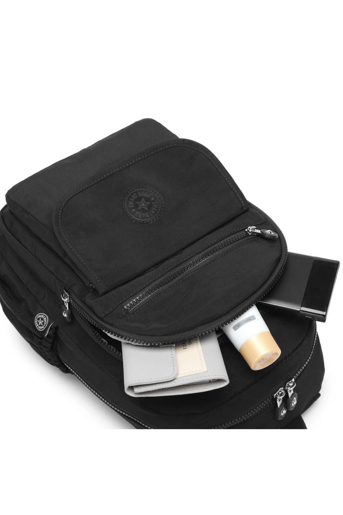 SMART BAGS-Medium Size Women's Backpack Smart Bags Crinkle Fabric 1187 7