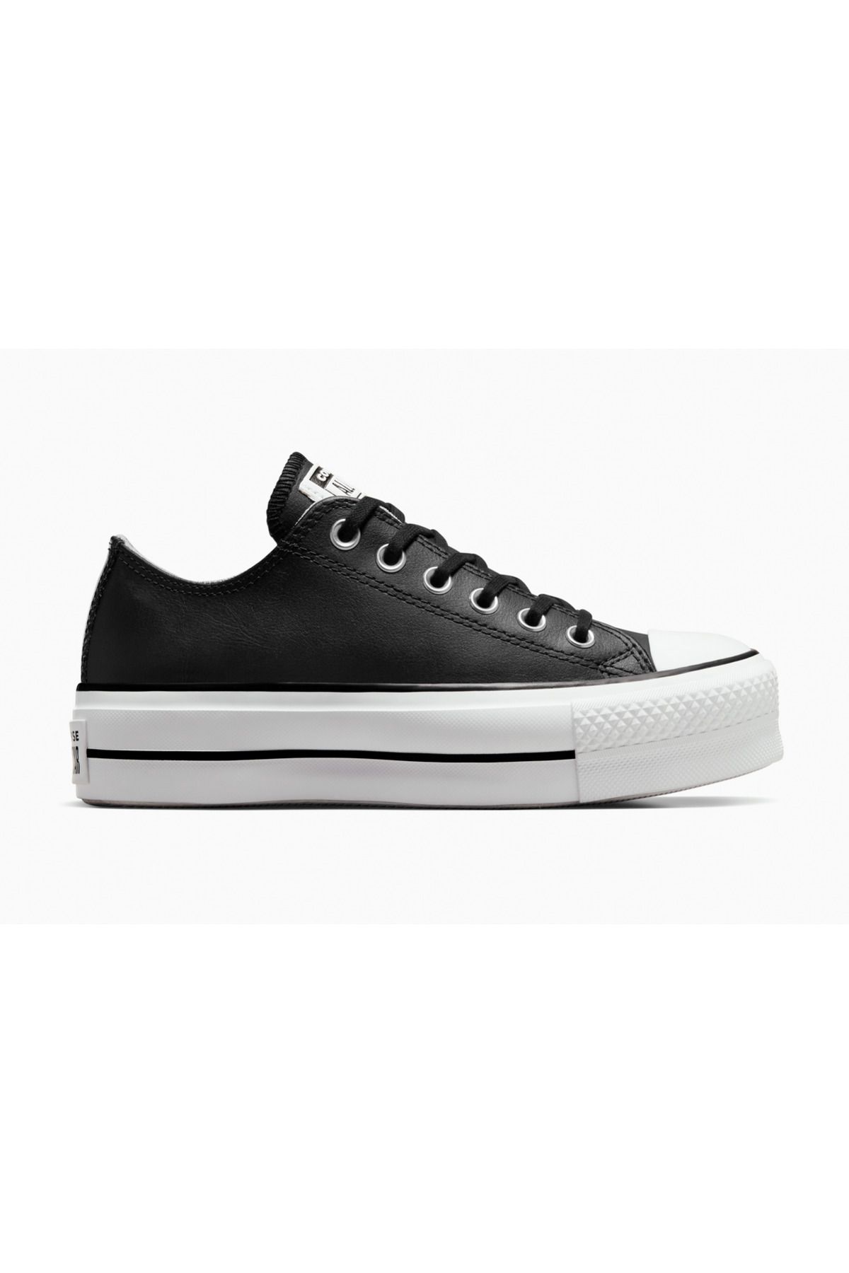 converse-Pantofi de damă CONVERSE Chuck Taylor All Star Lift din piele, negri 1