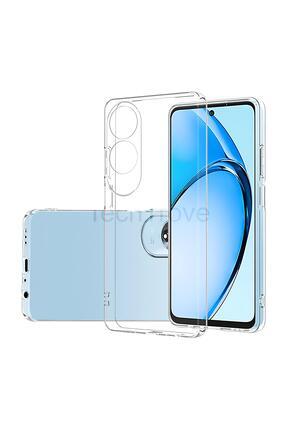 TechTrove Oppo A60 Kılıf Esnek ve Şeffaf Tpu Silikon Kapak