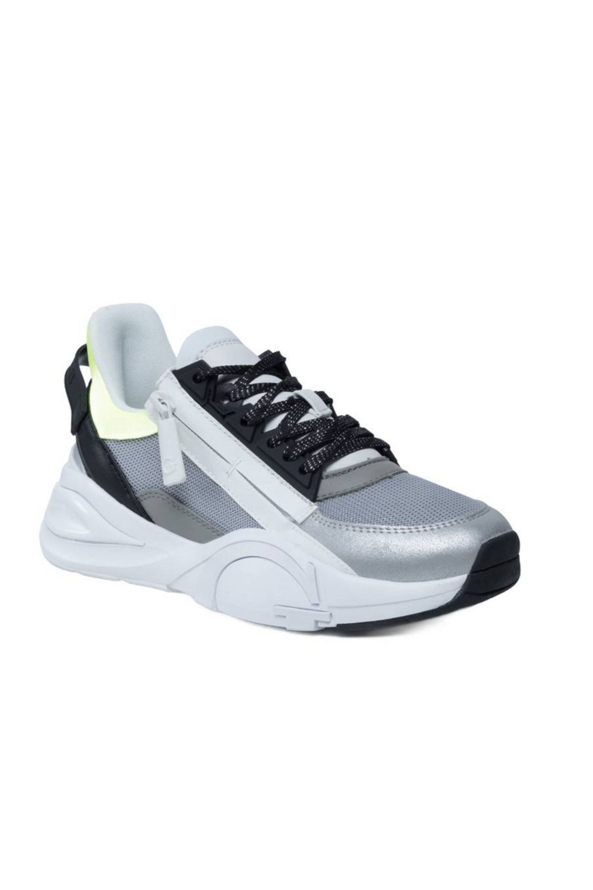 Guess Adidasi De Dama Argintii Bailia2 Footwear Active Femeie - 40