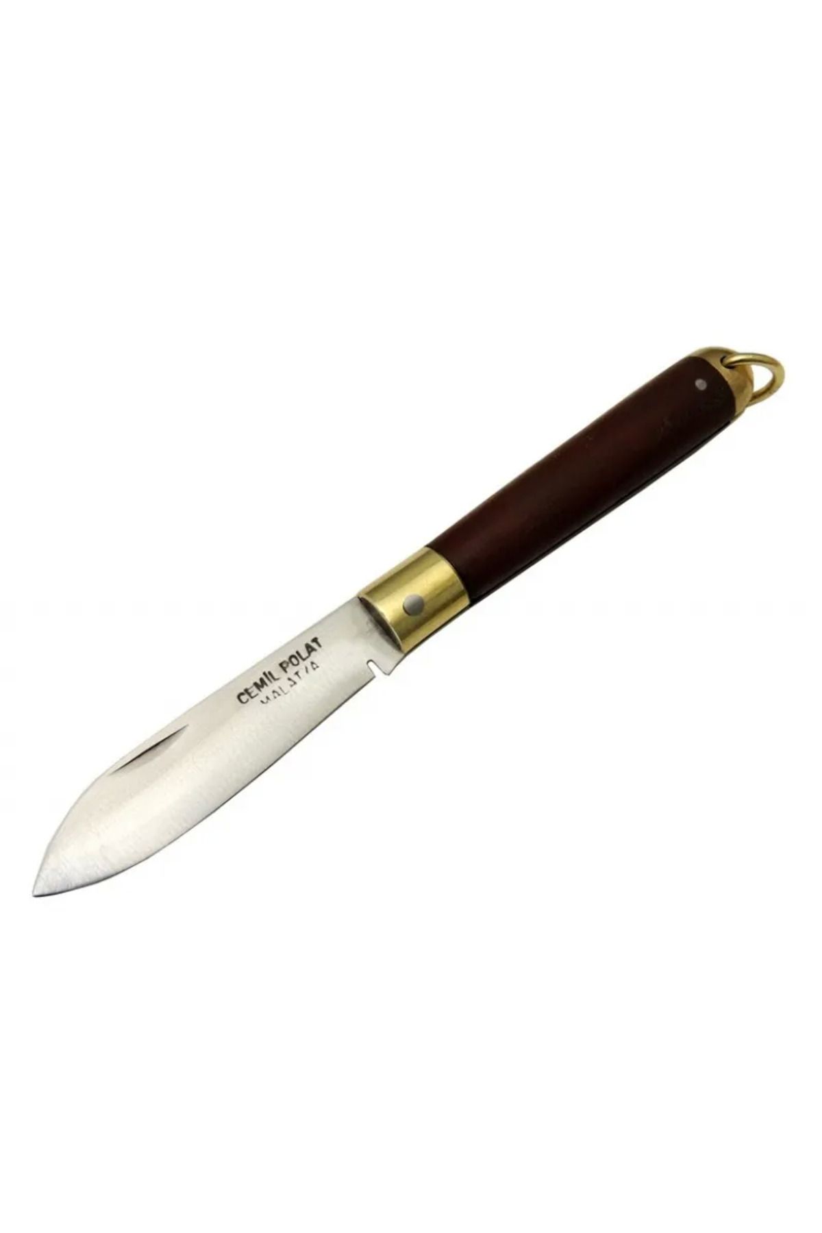 Evinso Malatya Cf 16 Kahverengi Cep Çakısı 16Cm - Manuel, Kemerlikli