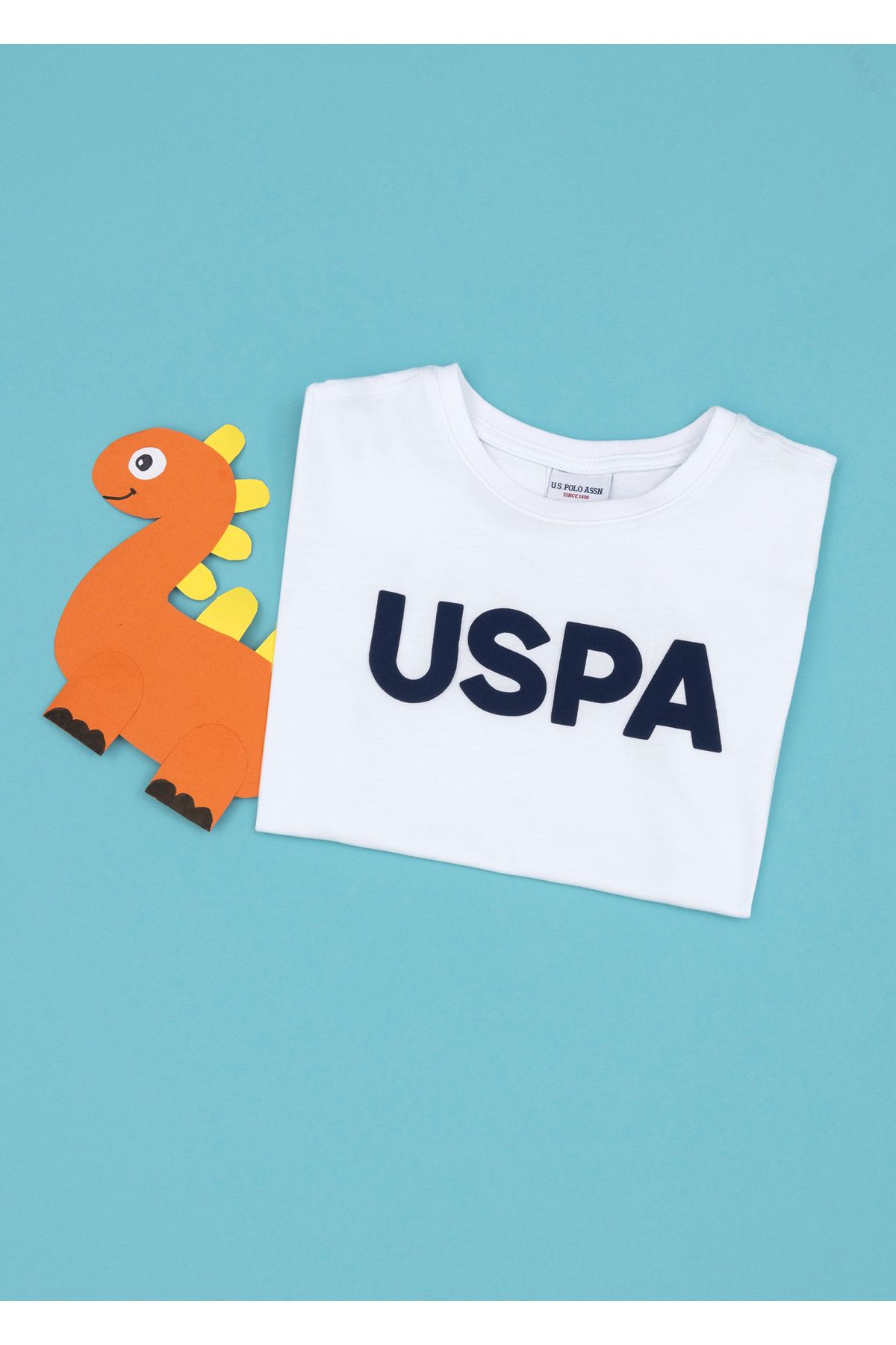 U.S. Polo Assn. U.S. Polo Assn. Erkek Çocuk Regular Fit Bisiklet Yaka Tişört DMK.GEARTKIDSIY024.