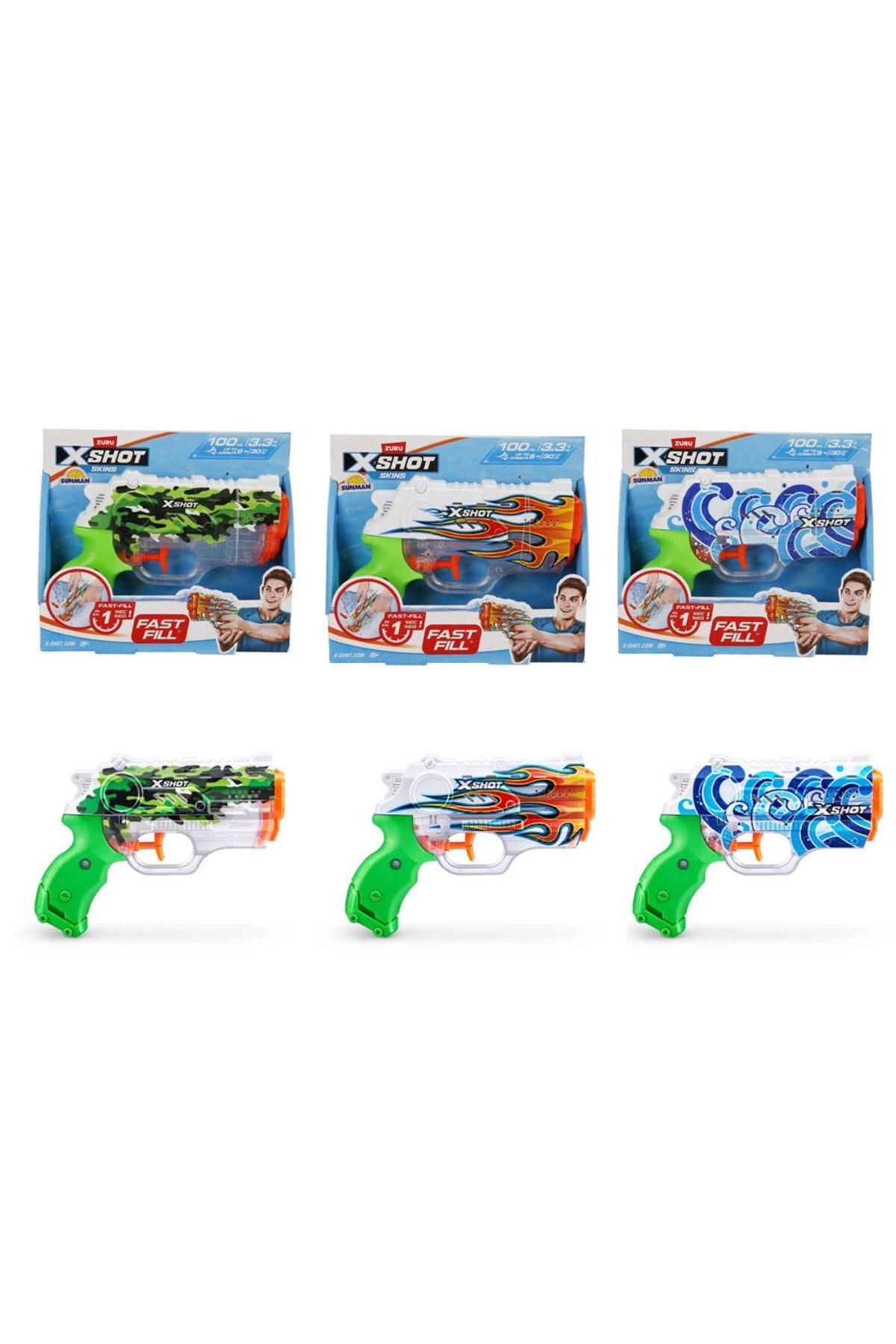 robotrend Hızlı Doldurma Özelliğiyle Mini Boy Su Eğlencesi – 19 Cm