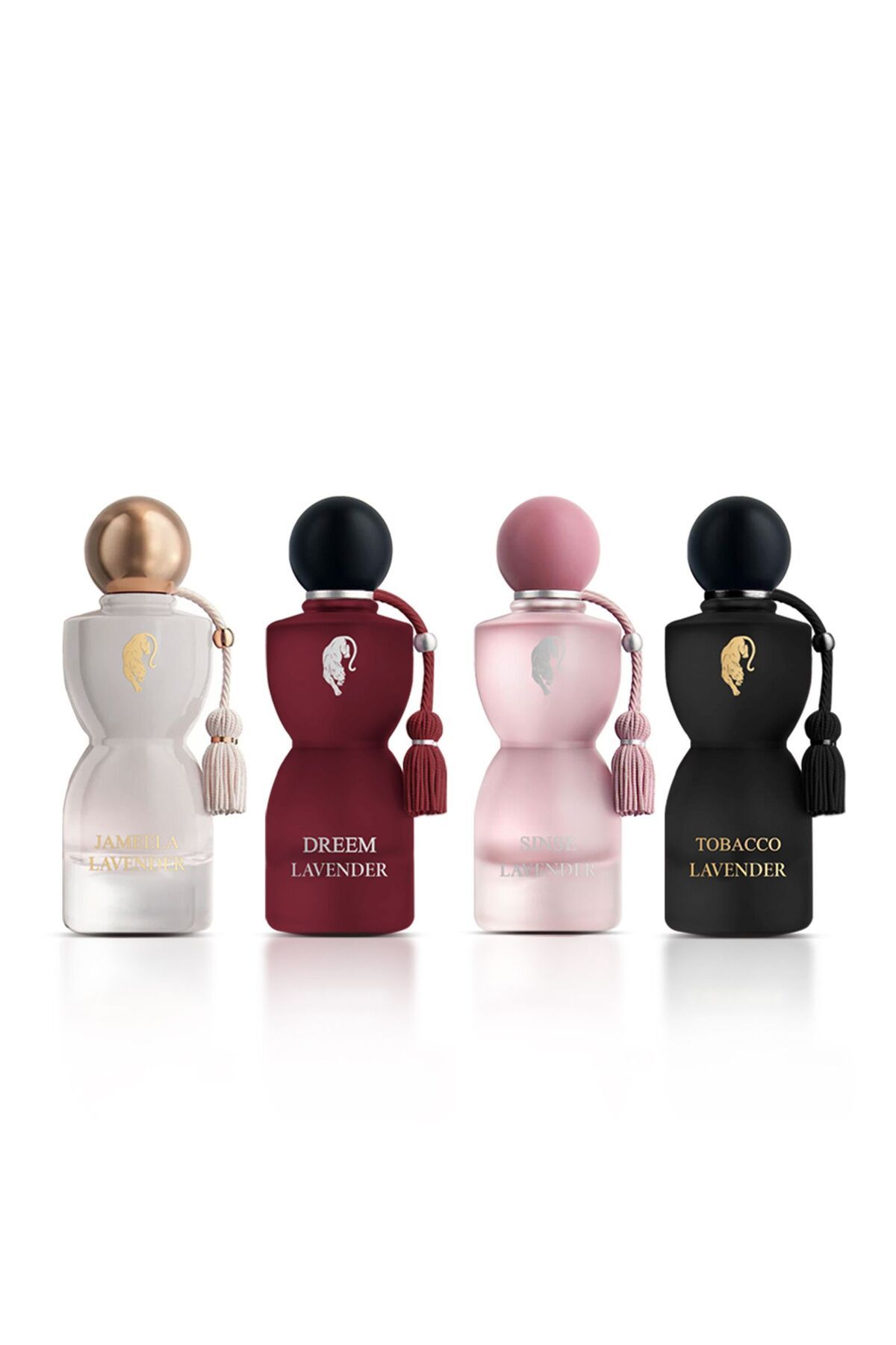 LAVENDERS طقم عطر لافندر جورجينا جميلة دريم سنس توباكو 4*100