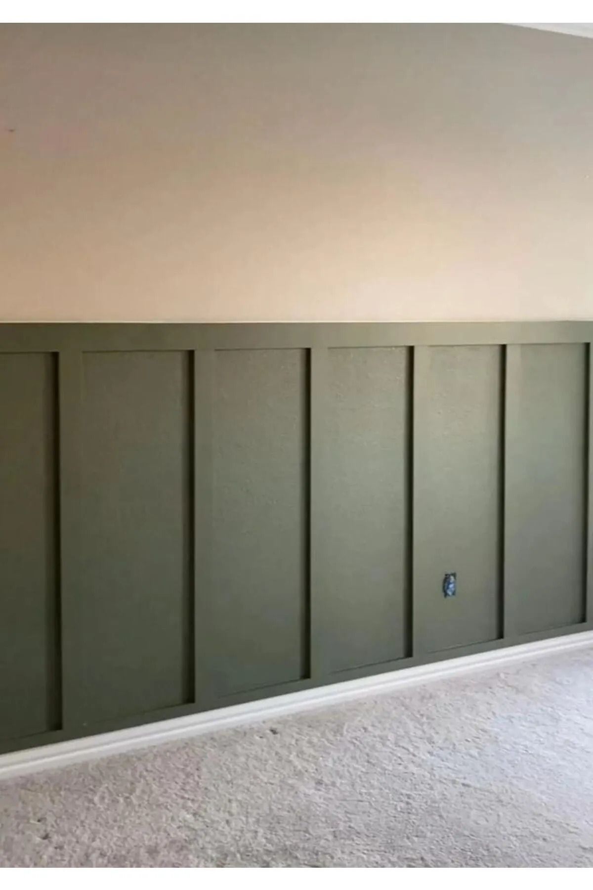 Genel Markalar Iskandinav Duvar Çıtası 1 Paket(10 ADET) 100×8 Cm Dekoratif Mdf Duvar Çıtası Duvarçıta