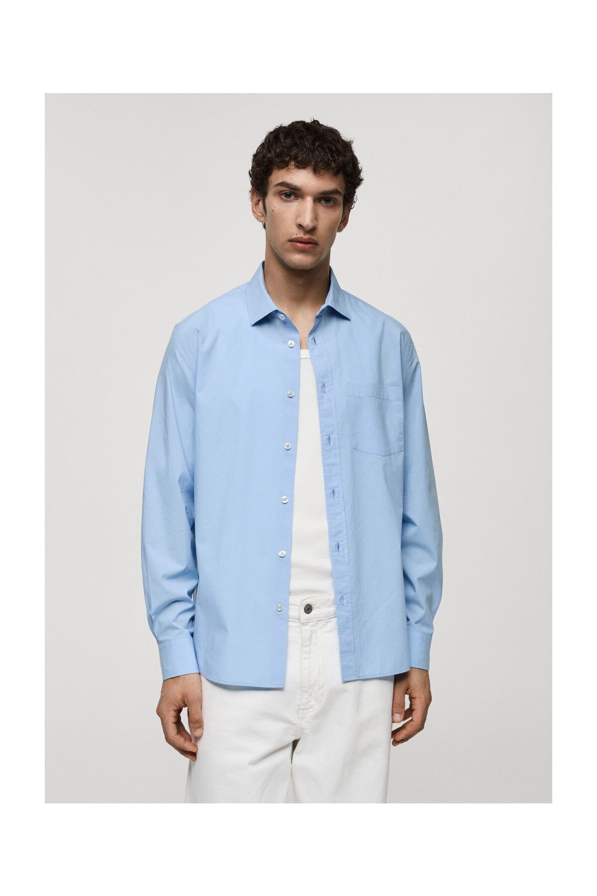 MANGO Man-Men's Adult Shirt 4