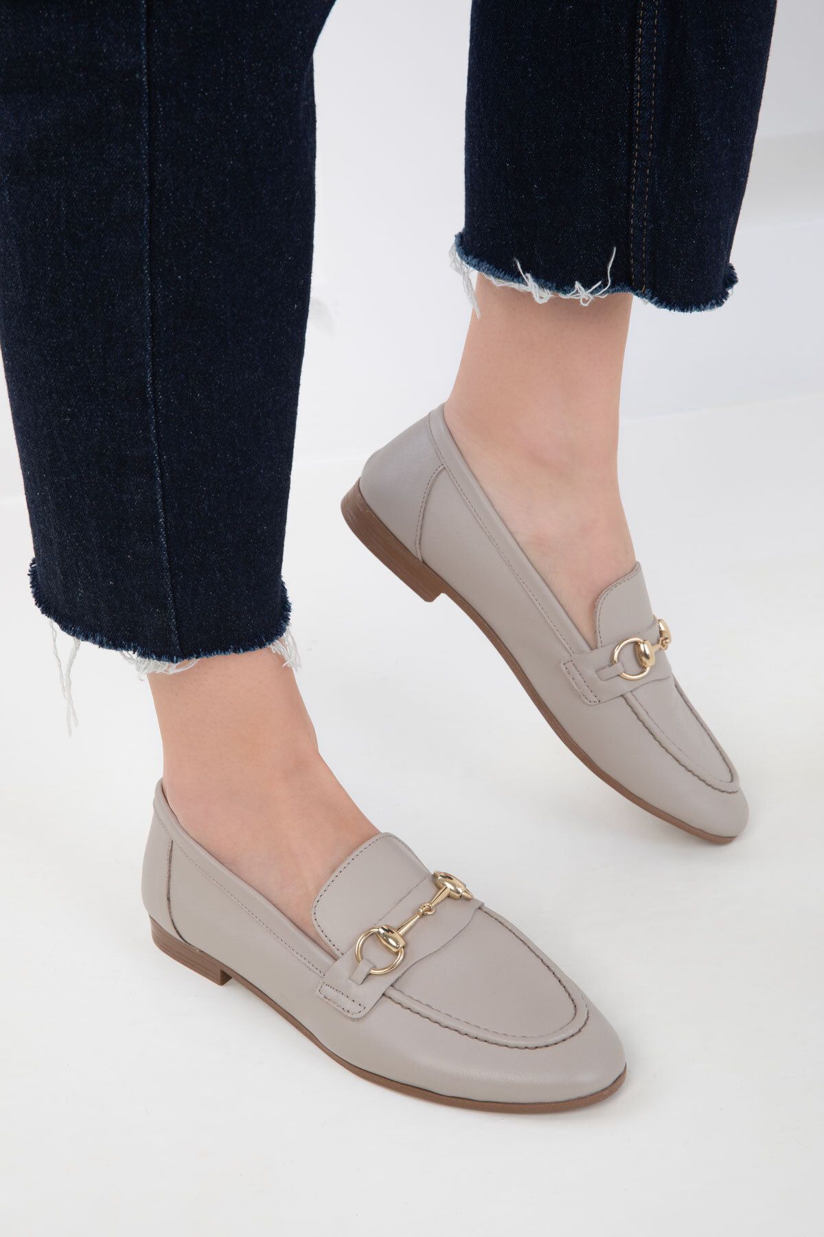 SOHO-Ice Echtleder Damen Loafer Schuhe 20562 2