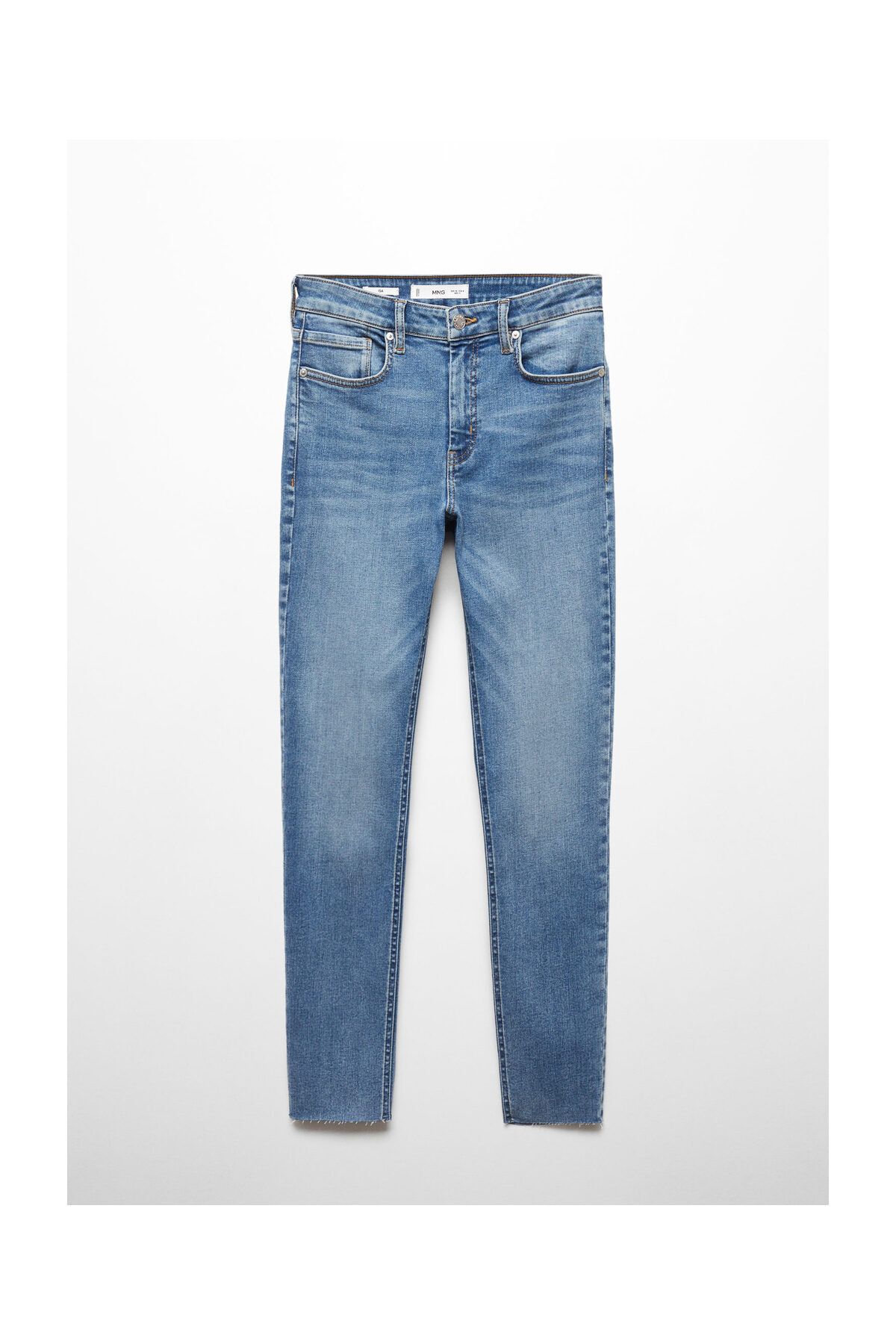 MANGO Woman Skinny zkrácené džíny