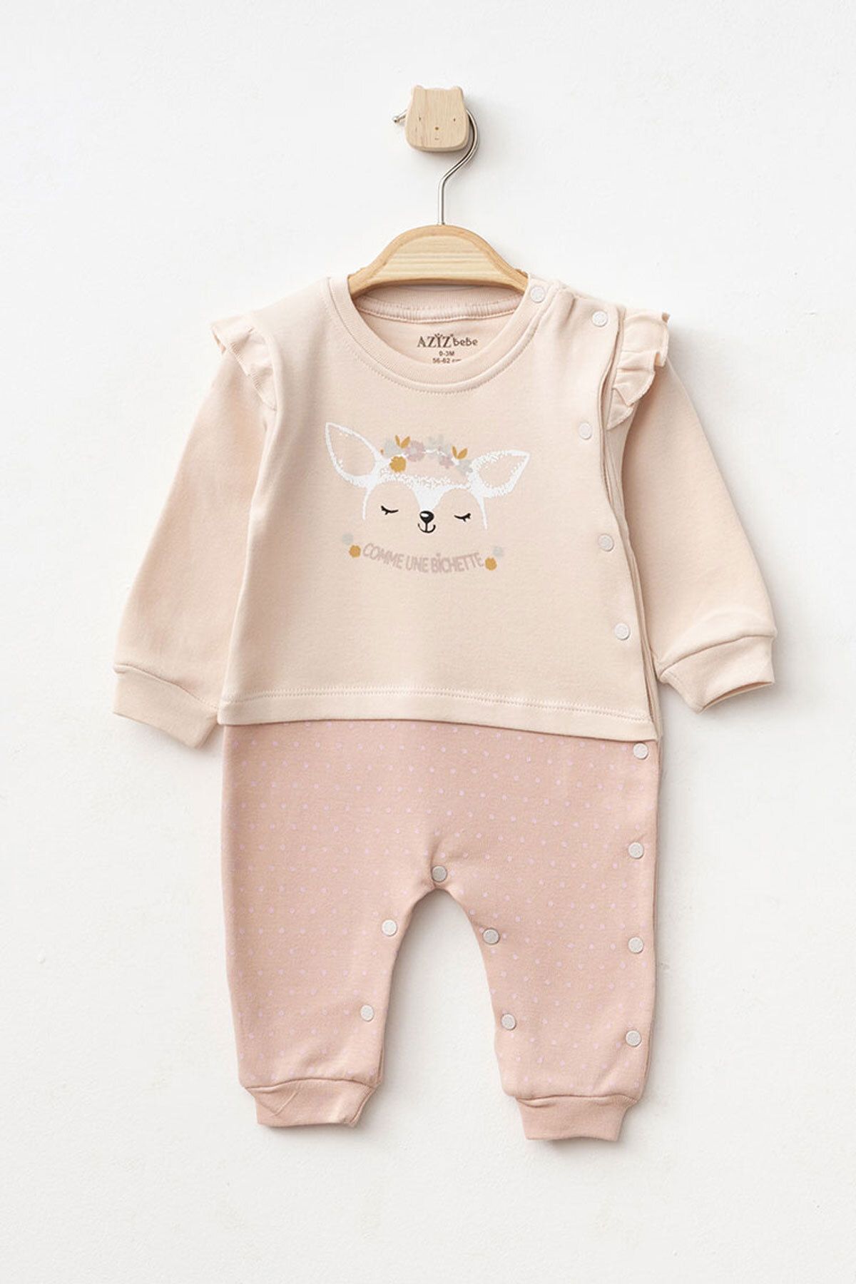 Pink Baby Solid 2-Way Zip PurelySoft Sleeper Pyjamas - Pink