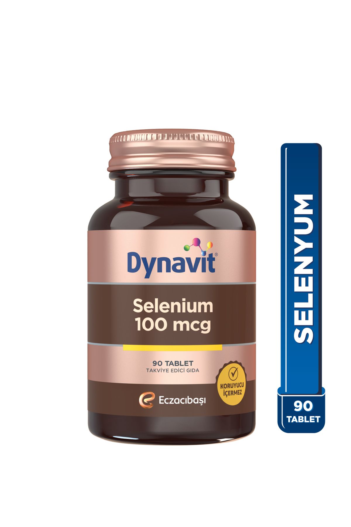Dynavit-Selenium 100 Mcg - 90 Tablets Selenium Supplement 1