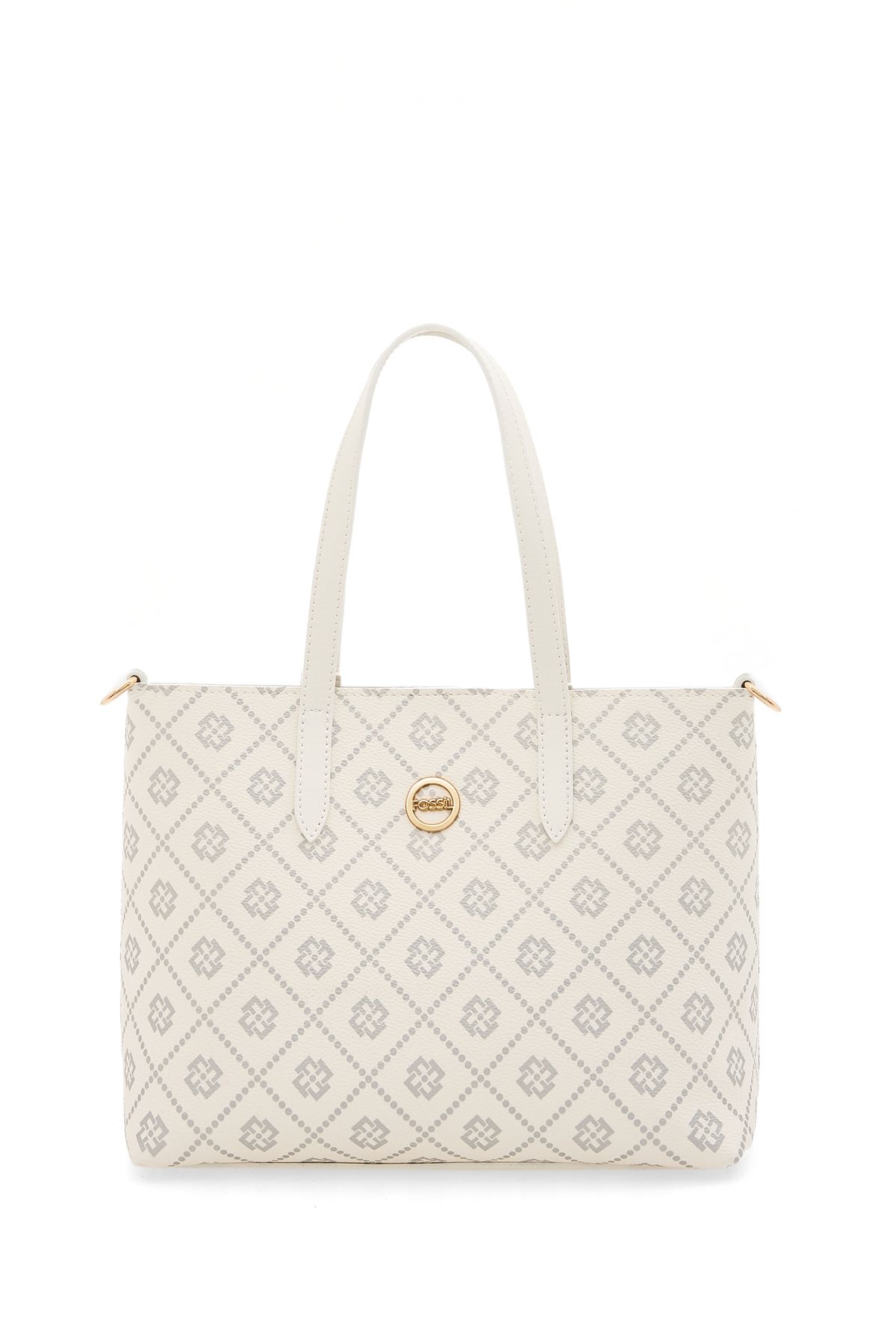 Fossil-White Women's Hand and Cross Shoulder Bag 05Fo25Y5057 3