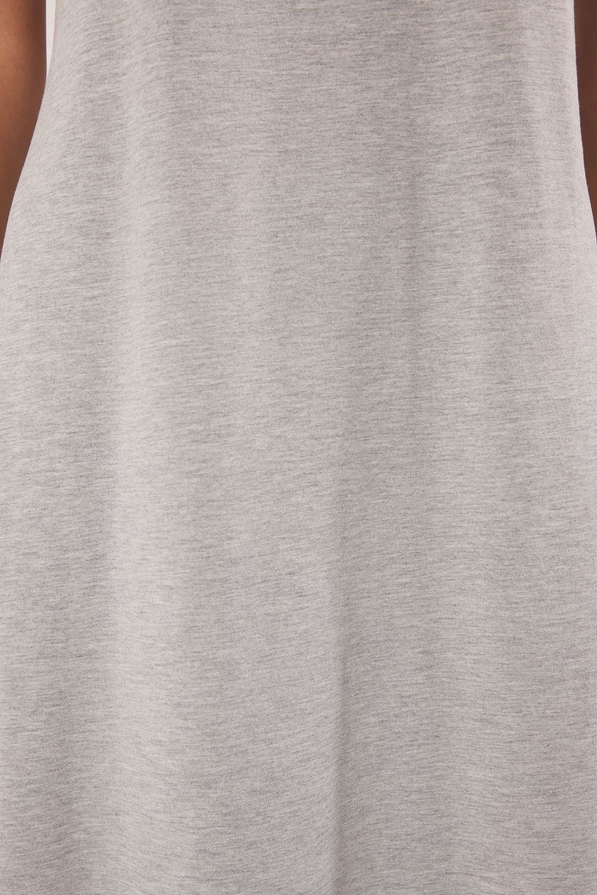 Trendyol Modest-Gray Sleeveless Long Lining Inner Dress Tctss21Uk0034 3