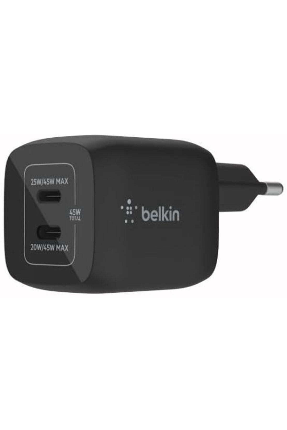 KDROĞLU Çift USB-C Duvar Şarj Cihazı 45W, iPhone 14, 13, 12, Pro, Pro Max, iPad Pro 12.9, 11, Mac Uyumlu