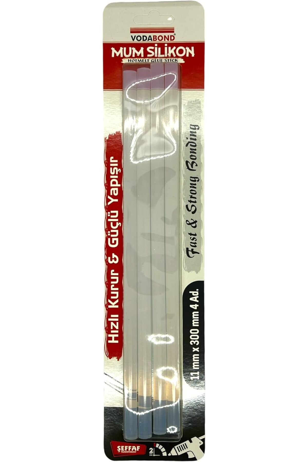 STOREMAX ekn Mum Silikon 4'lü Paket - 11mmx300mm - nci mn 1133631