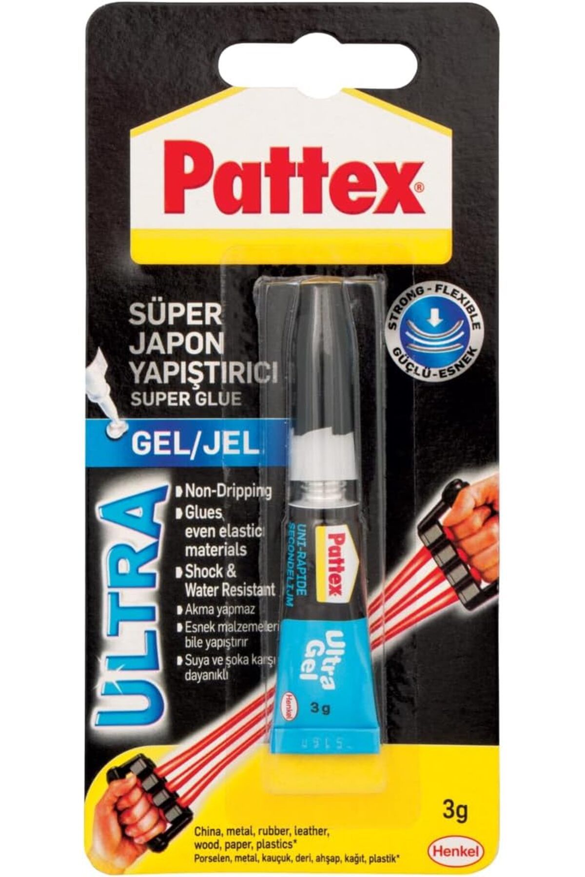 STOREMAX ekn Ultra Gel Süper Japon Yapıştırıcısı, 3g nci mn 1133631