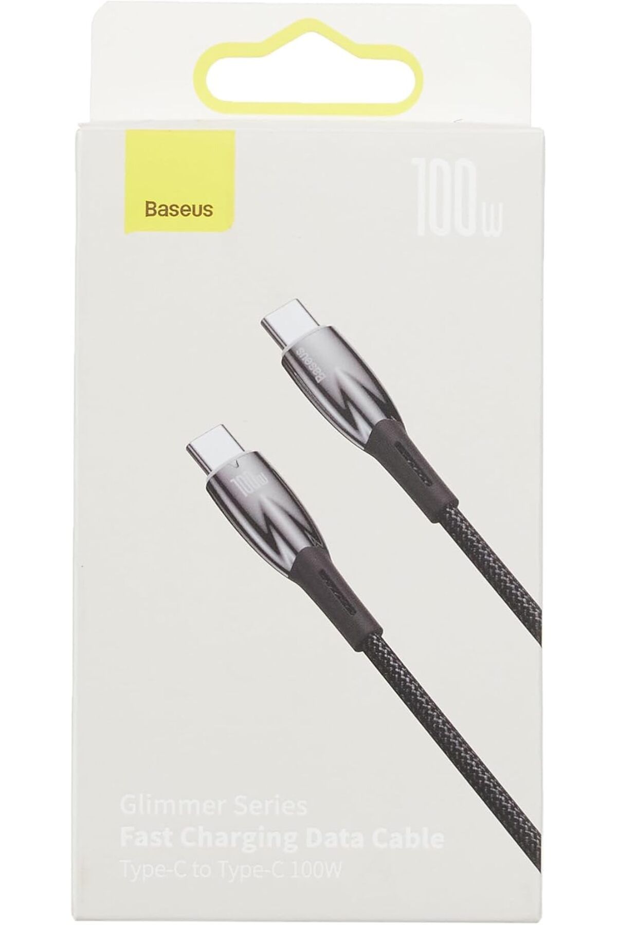 DERİK Glimmer Series 100W 200 cm PD Type-C Şarj Kablosu Siyah hrn 1122015