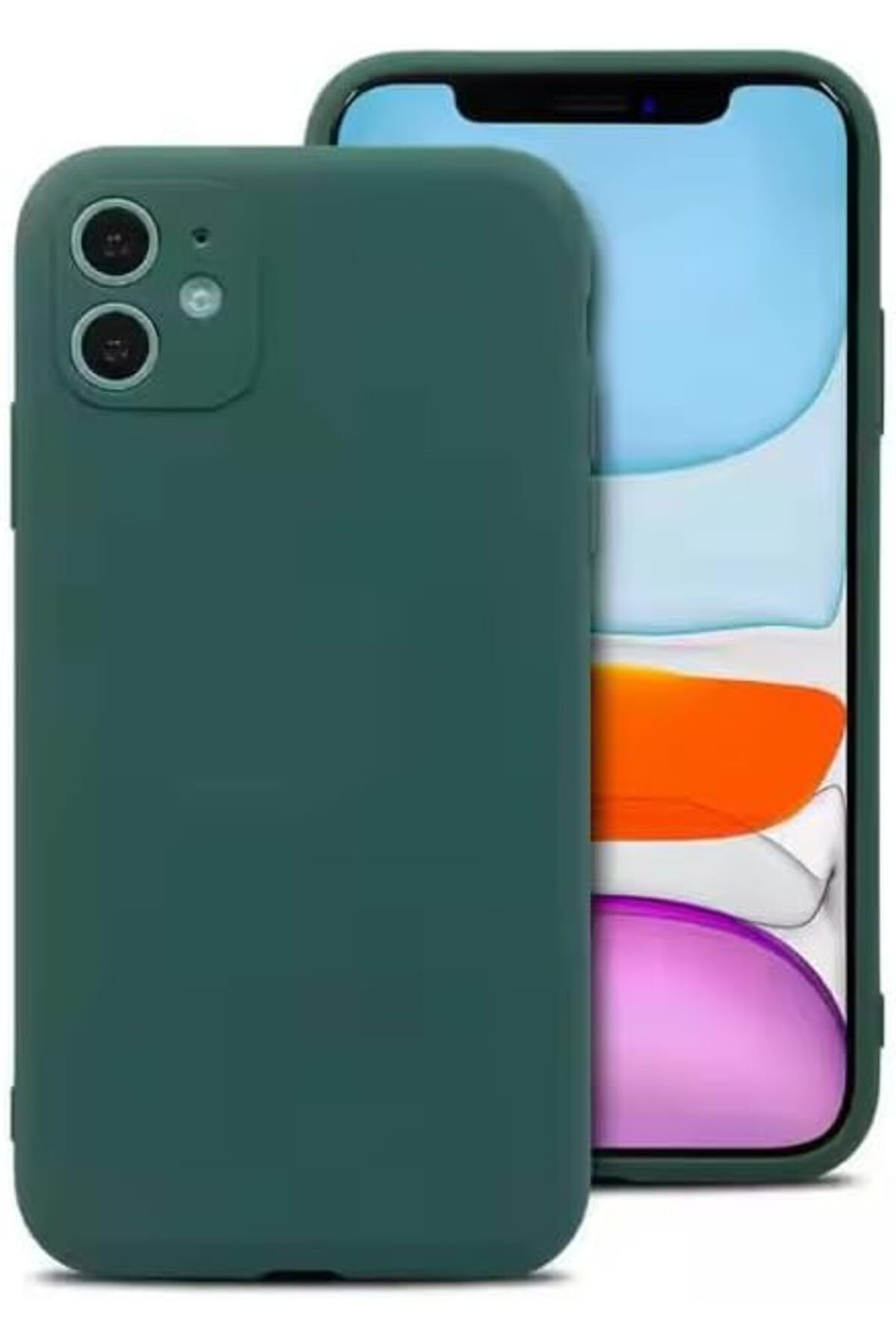 KDROĞLU plamystical GİYİM & AKSESUAR iPhone 11 (6.1) inç ile Uyumlu First Silikon kılıf ince yapıl