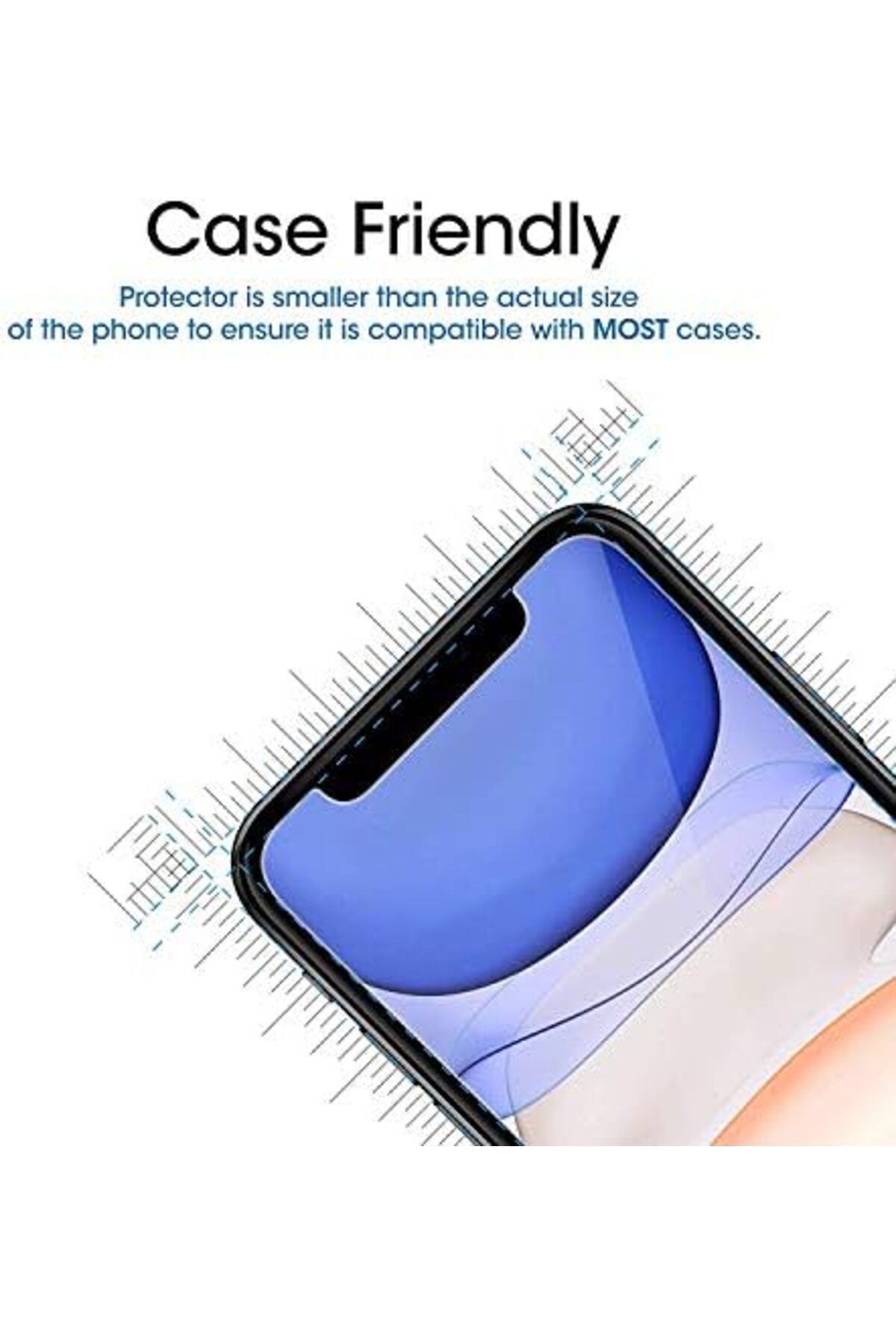 mazıdağı mazzıdağ iPhone 11 (6.1'') Temperli Cam Ekran Koruyucu [iPhone 11 ile Uyumlu Ekran Koruyucu - Şef