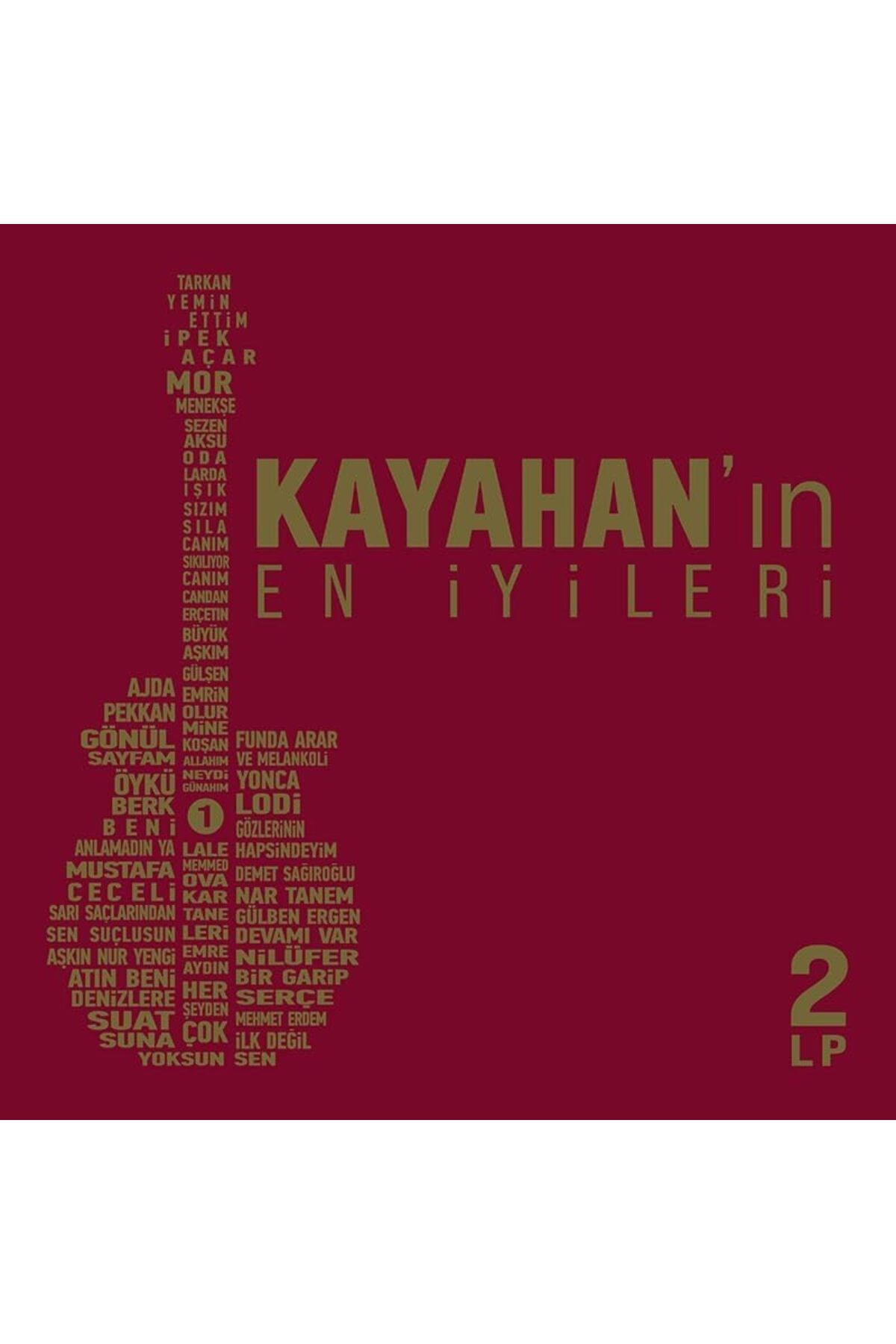 KDROĞLU Yonca Kayahan Kayahan'ın En İyileri 1 - LP Plak (2 adet plaktan oluşur) New Desing 110983