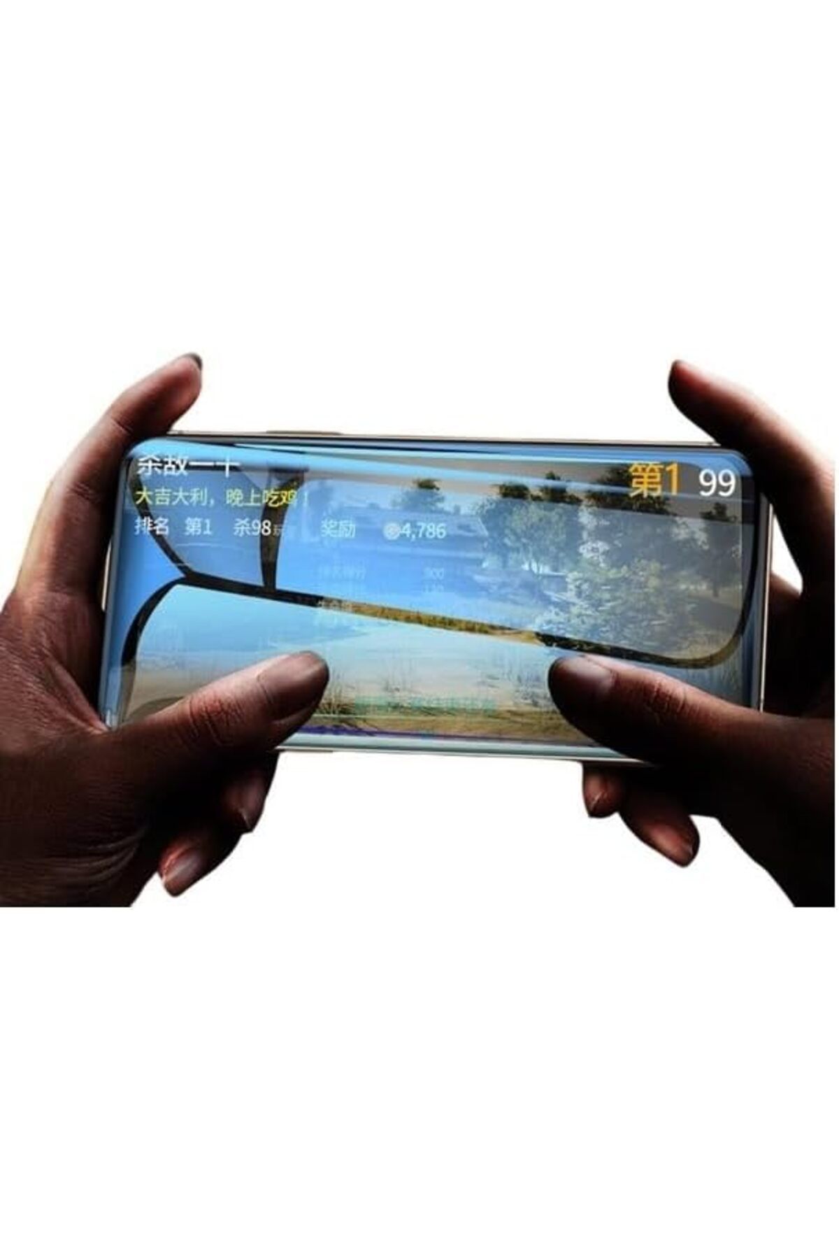 DERİK PF-4305 IPhone 14 Pro Max Uyumlu Şeffaf Kırılmaz Cam hrn 1122015